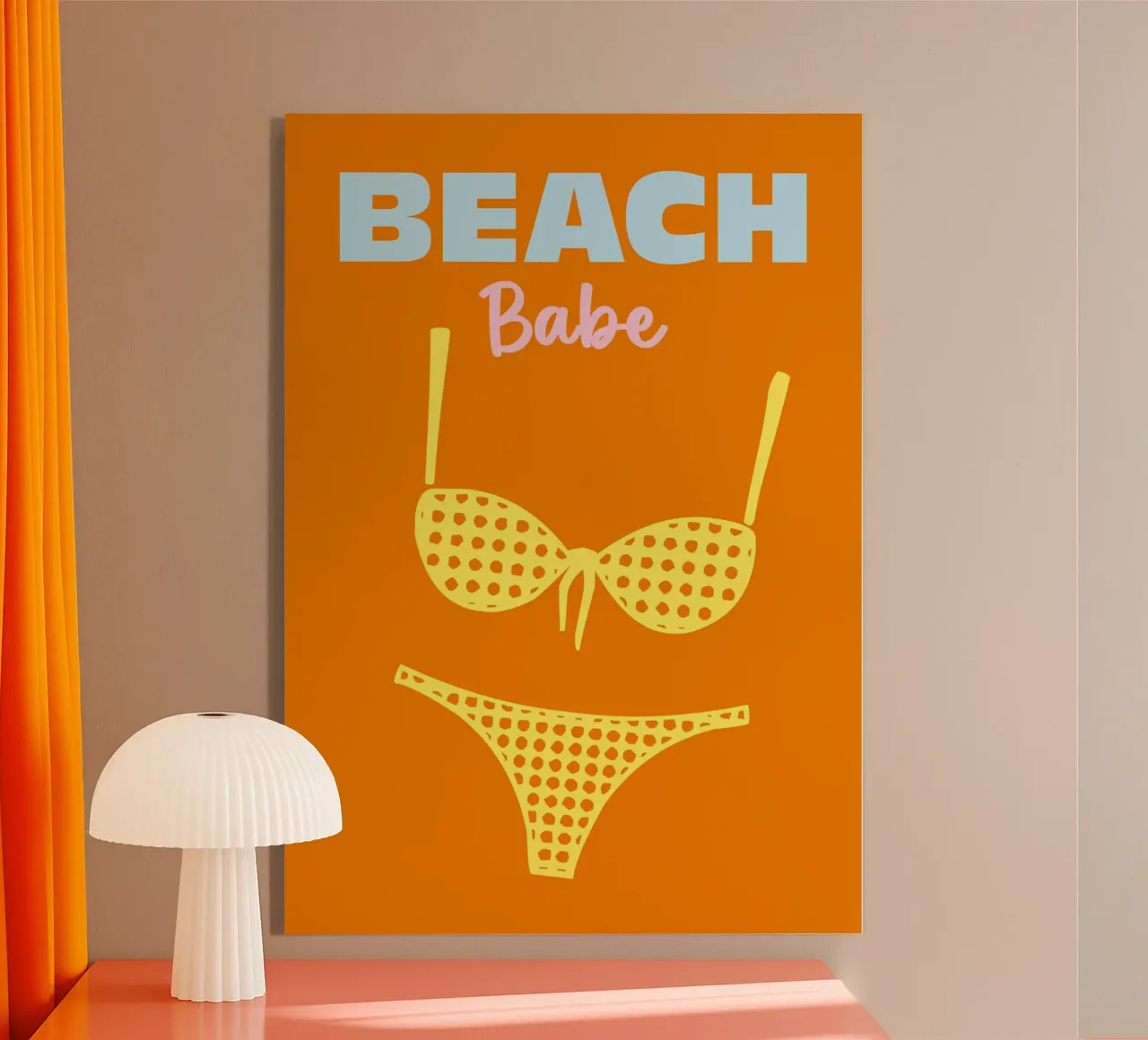 Beach Babe plexiglass da Colorful Homes