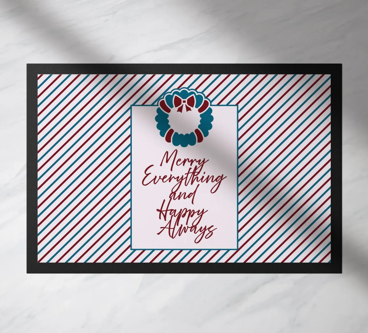 Merry Everything and Happy Always zerbino da DesigndN Christmassy