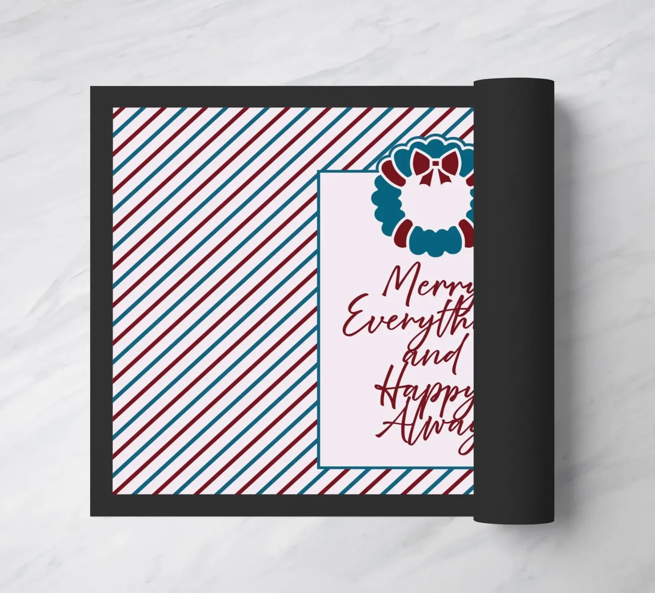 Merry Everything and Happy Always zerbino da DesigndN Christmassy