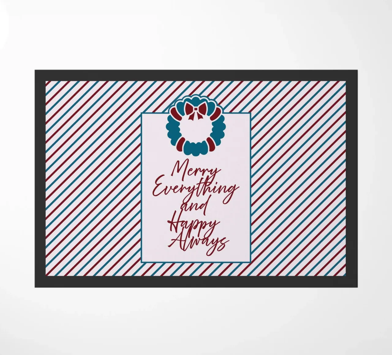 Merry Everything and Happy Always zerbino da DesigndN Christmassy