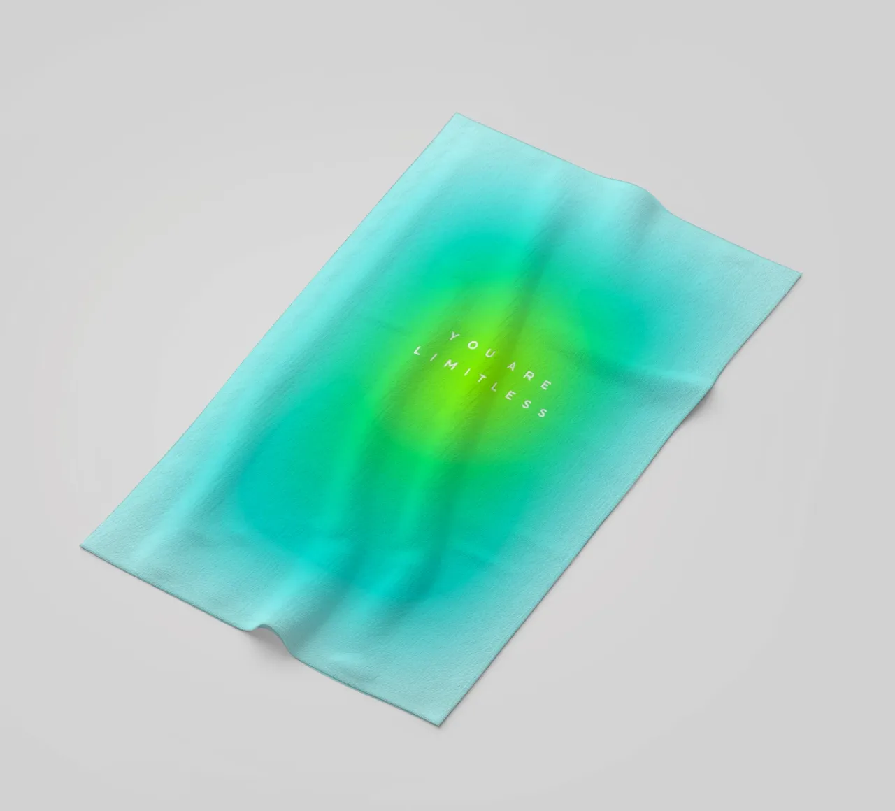 TU SEI LIMITATA - Gradiente aura potenziante per lei telo mare da Dominique Vari Words