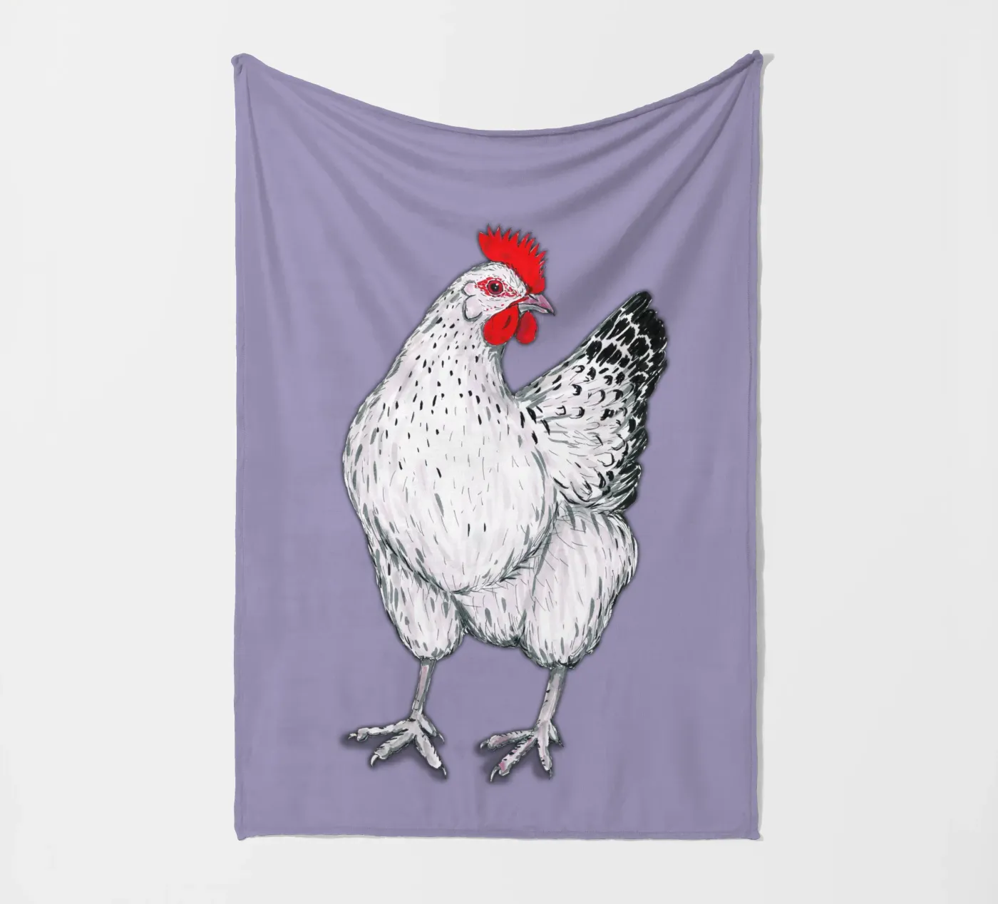 Chicken Fleecedecke von BwiseLizzy