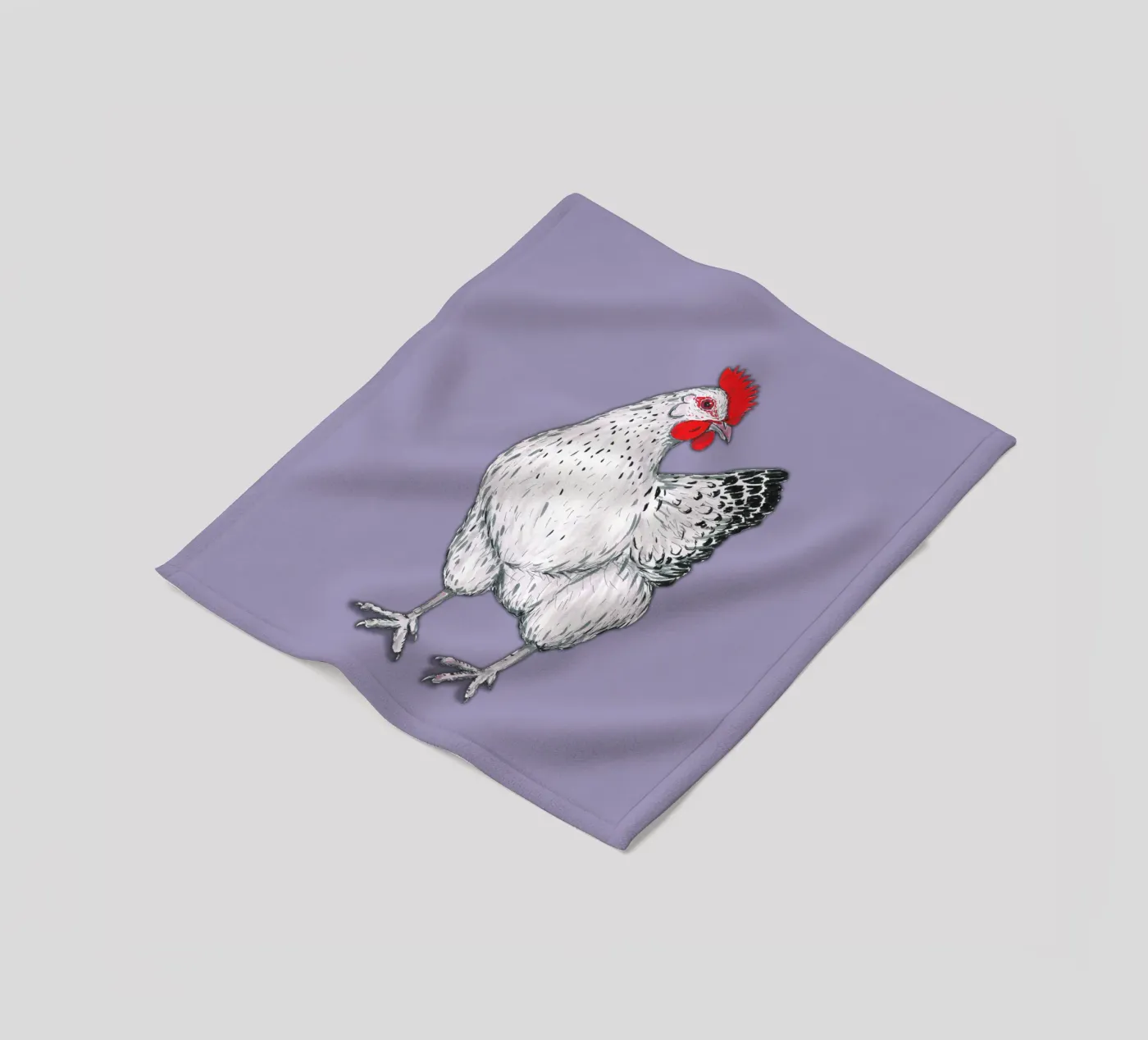 Chicken Fleecedecke von BwiseLizzy