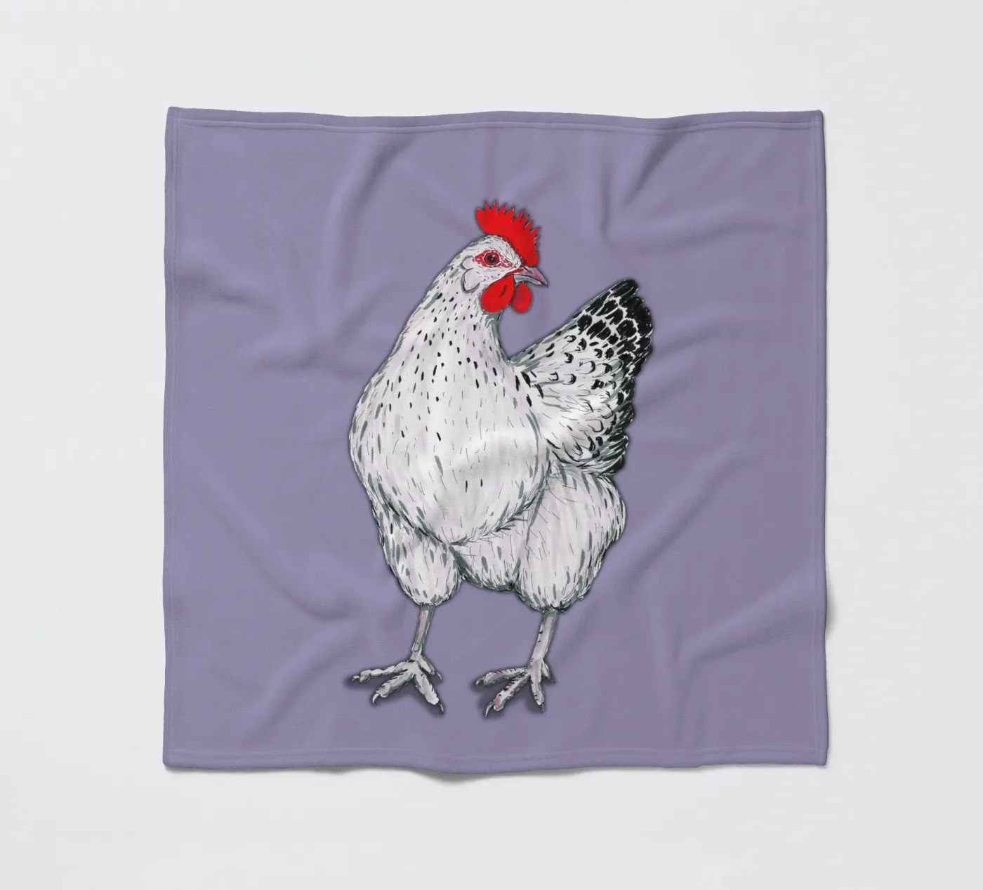 Chicken Fleecedecke von BwiseLizzy