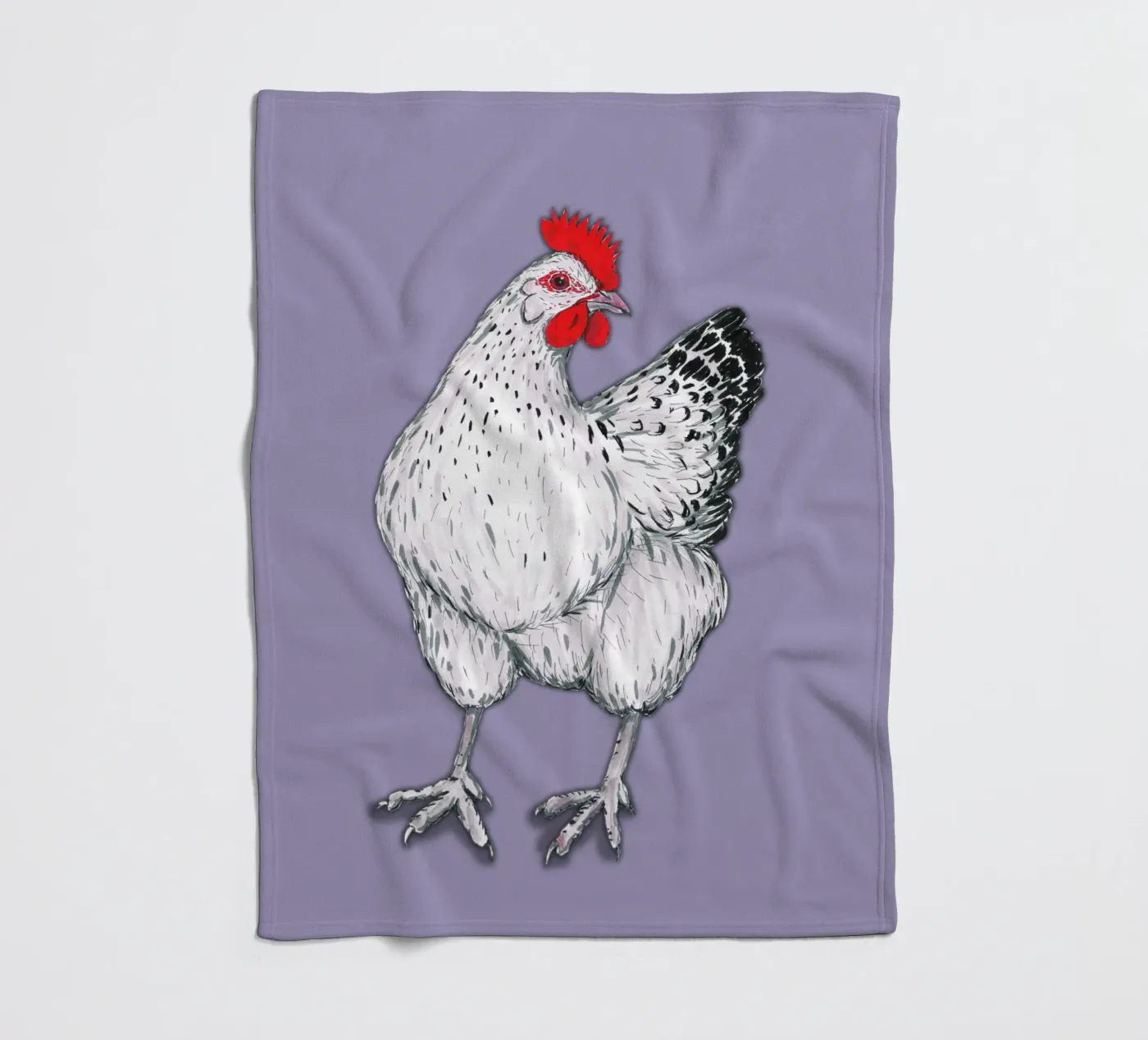 Chicken Fleecedecke von BwiseLizzy