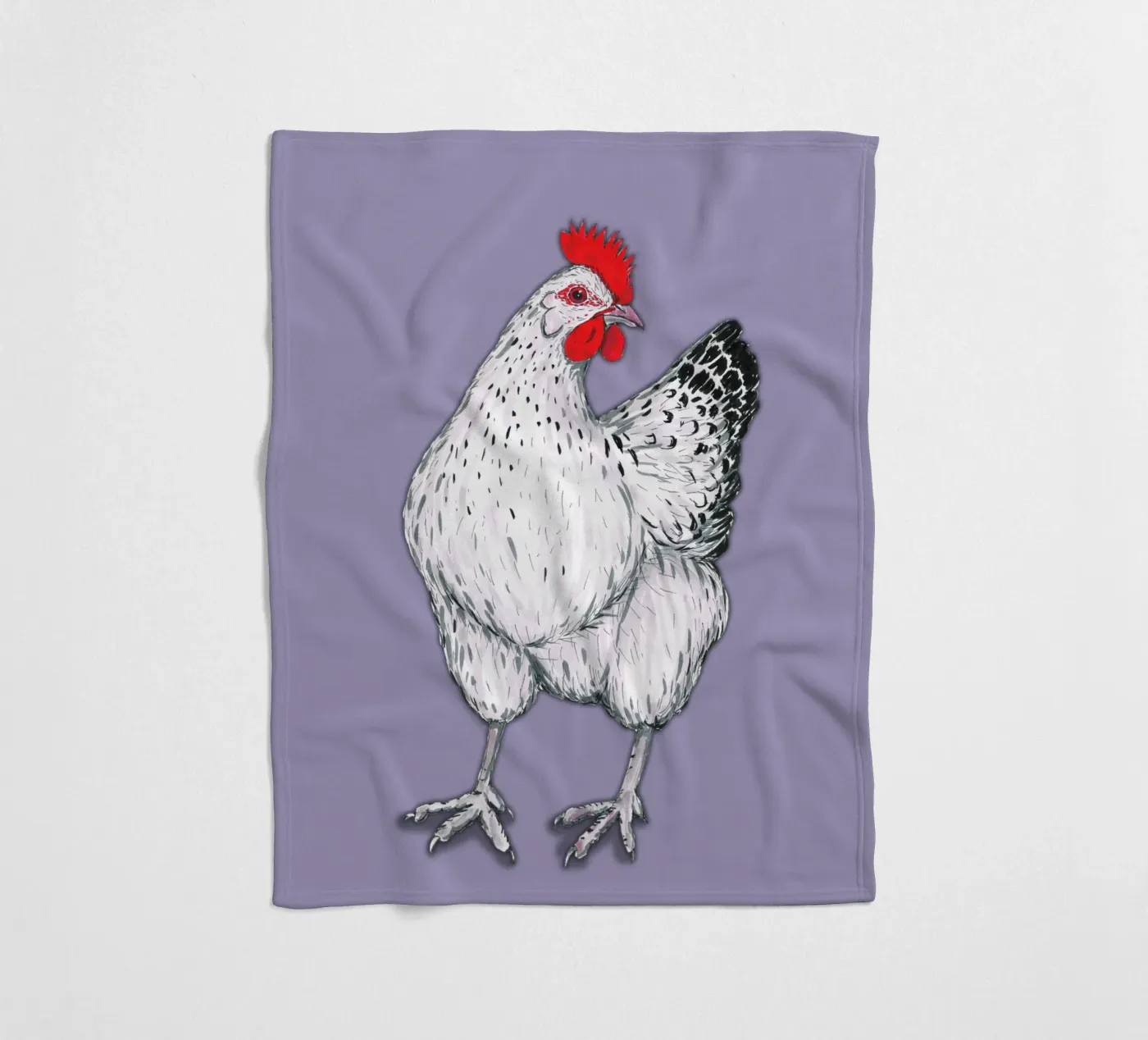 Chicken Fleecedecke von BwiseLizzy
