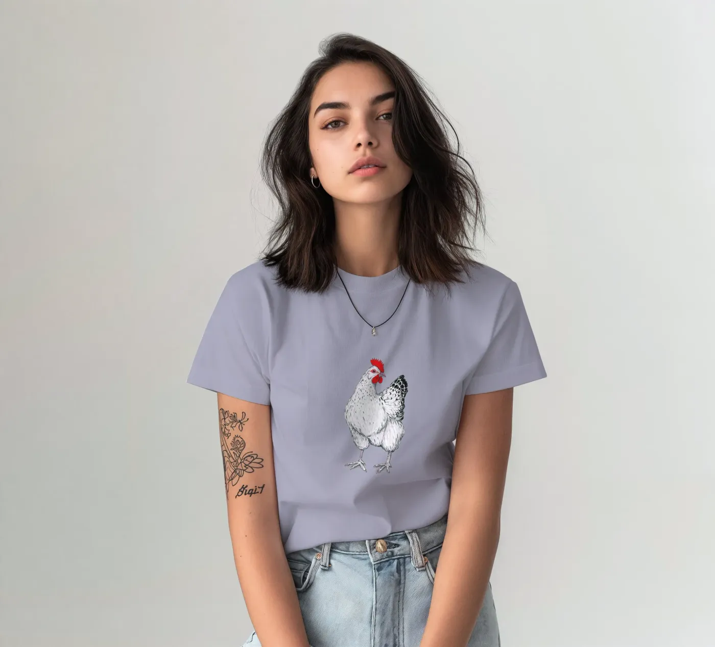 Pollo t-shirt da BwiseLizzy