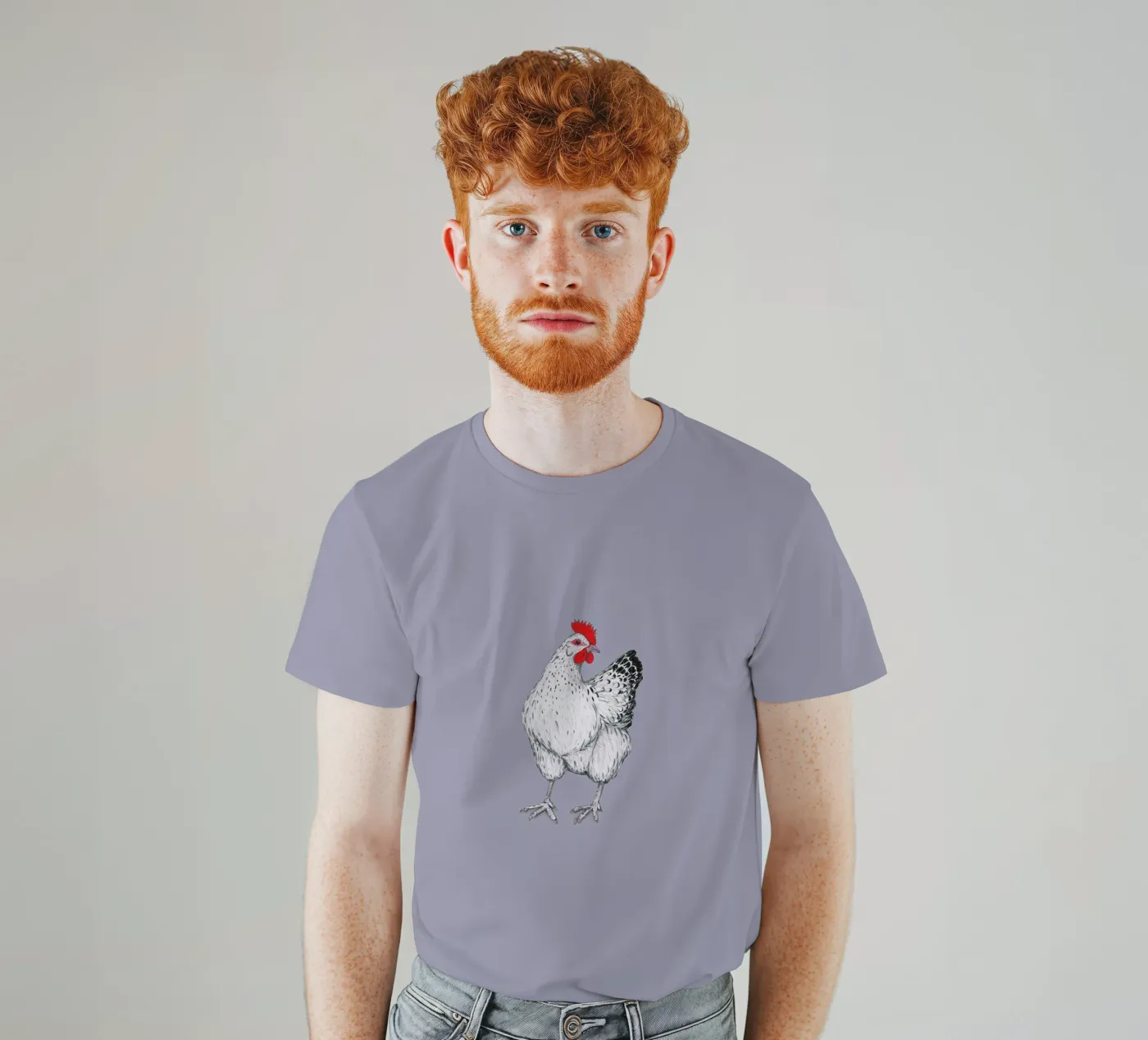 Pollo t-shirt da BwiseLizzy