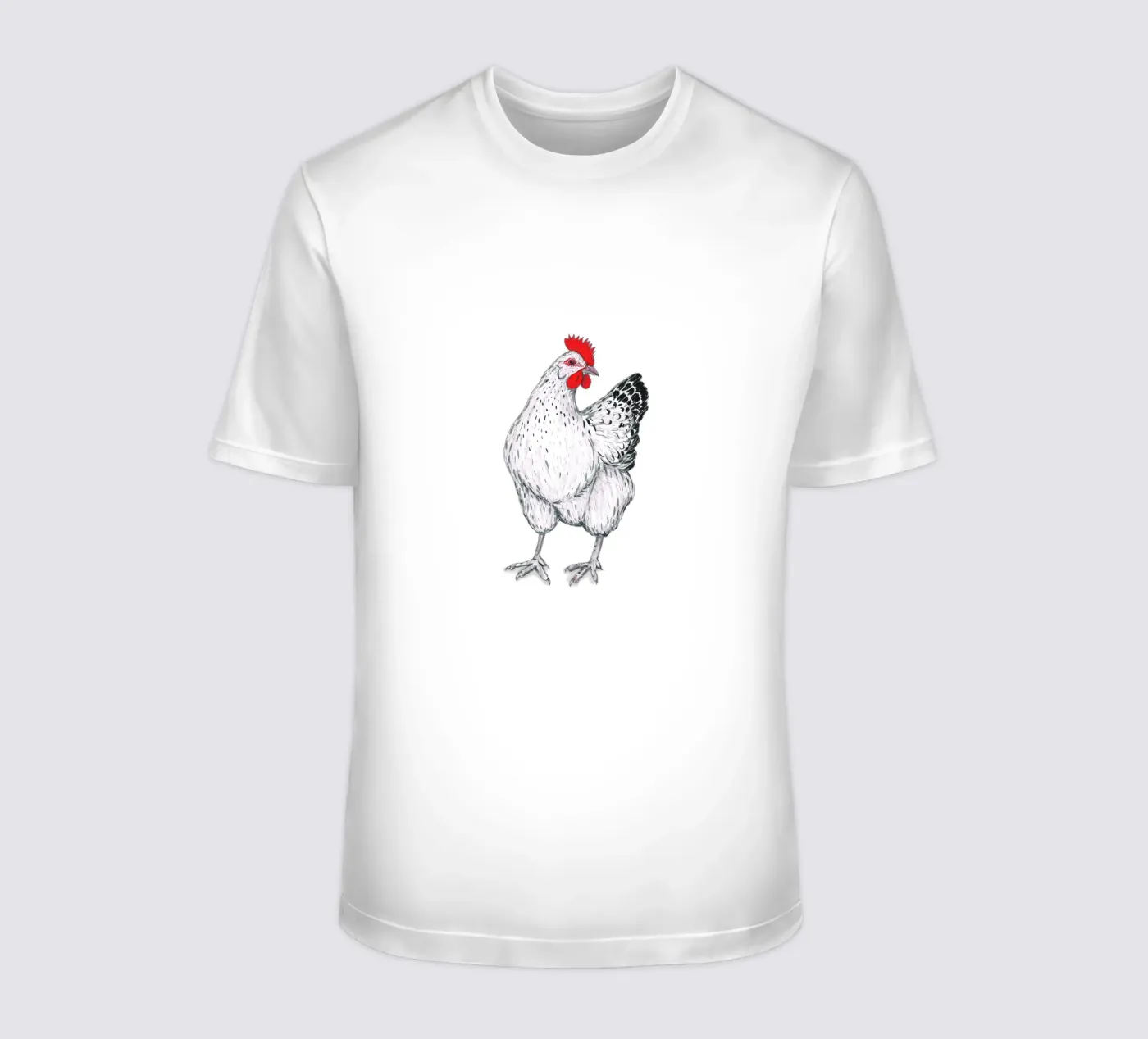 Pollo t-shirt da BwiseLizzy