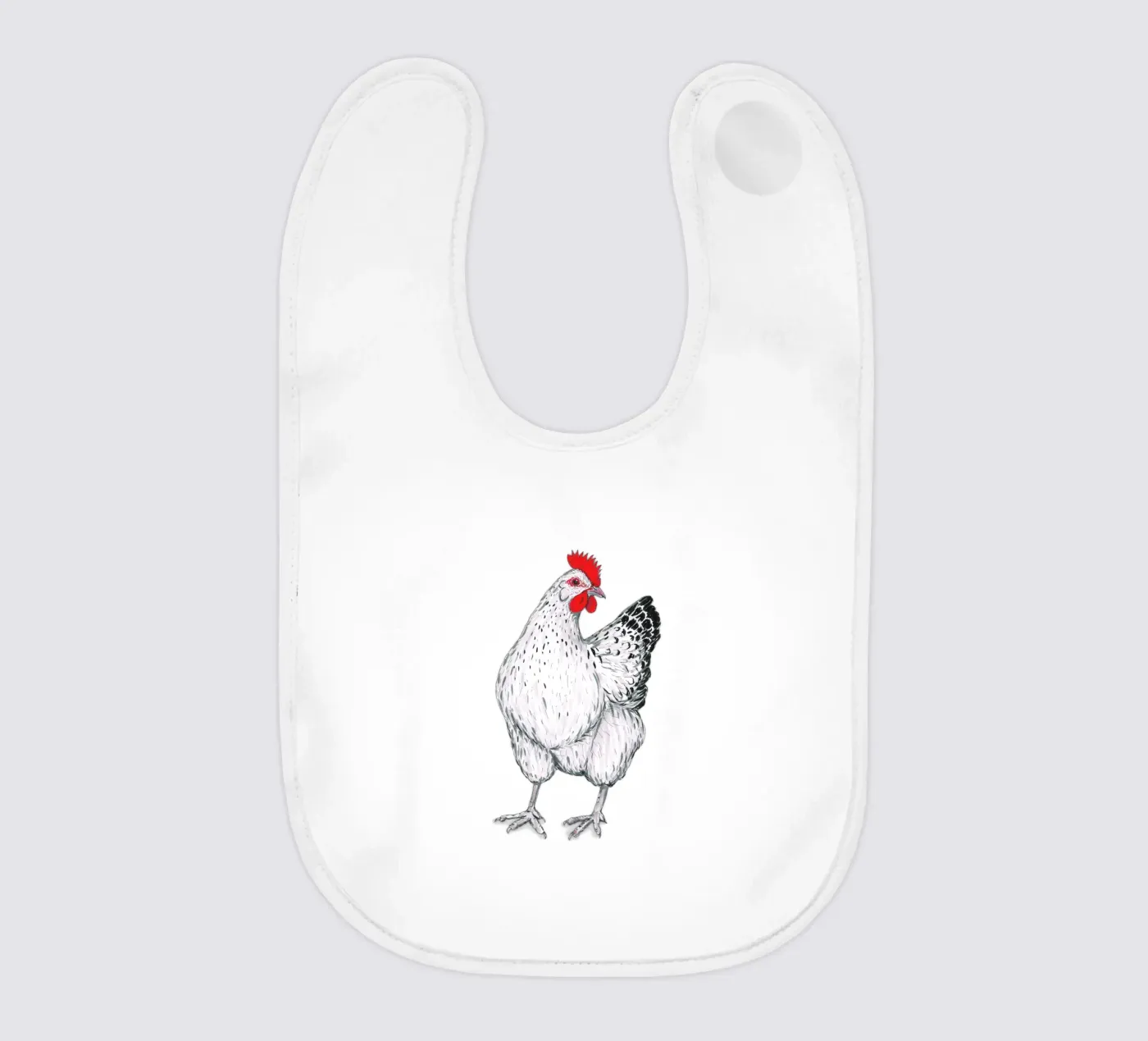 Chicken bavoir de BwiseLizzy