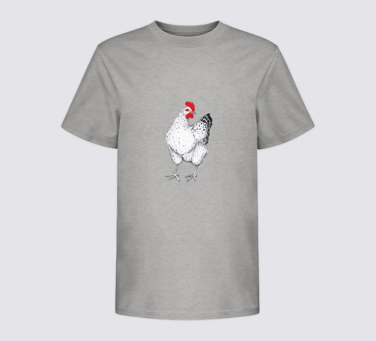 Pollo t-shirt bambini da BwiseLizzy