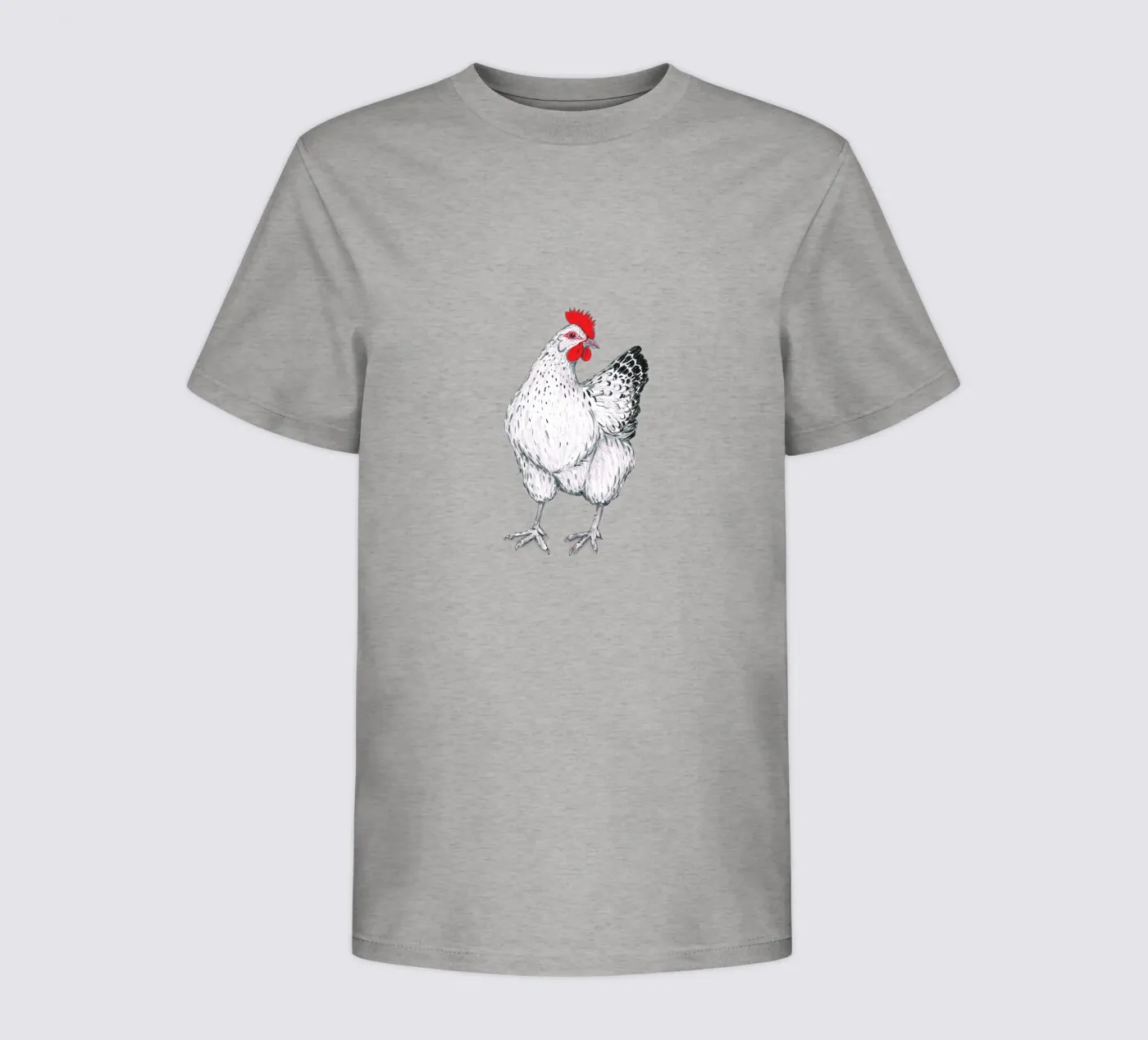 Kip kinder t-shirt van BwiseLizzy
