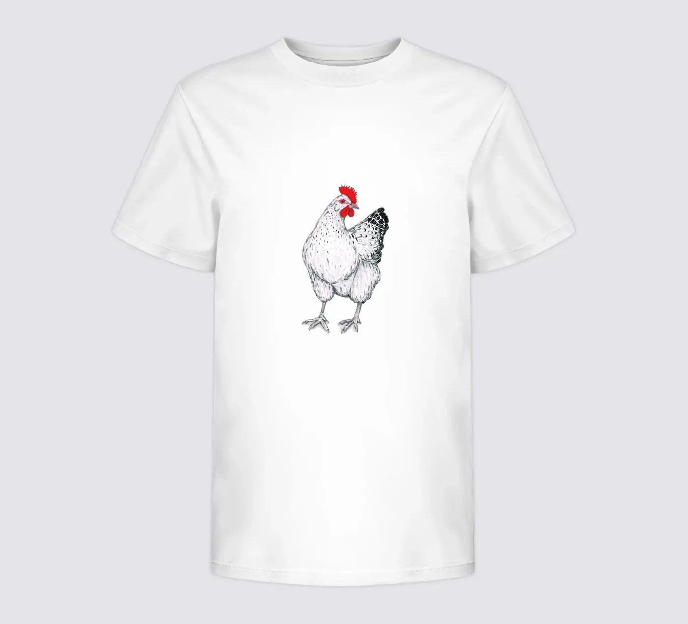 Pollo t-shirt bambini da BwiseLizzy