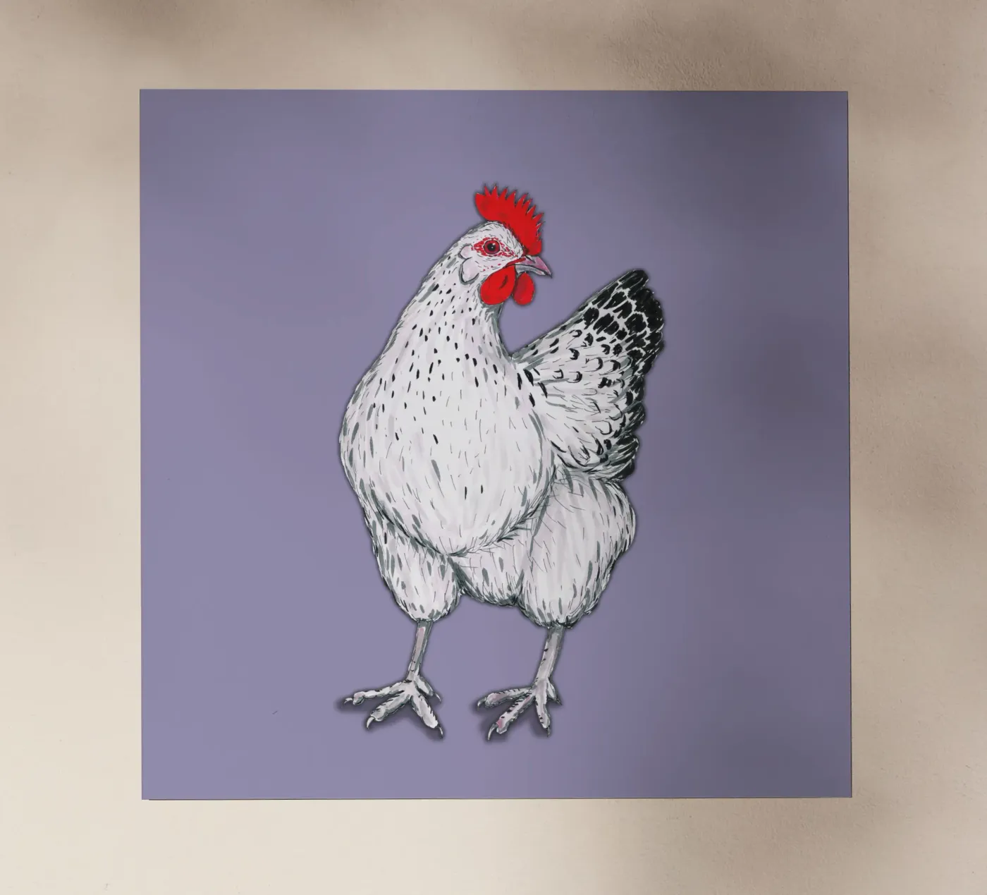 Chicken film rétro-éclairé de BwiseLizzy