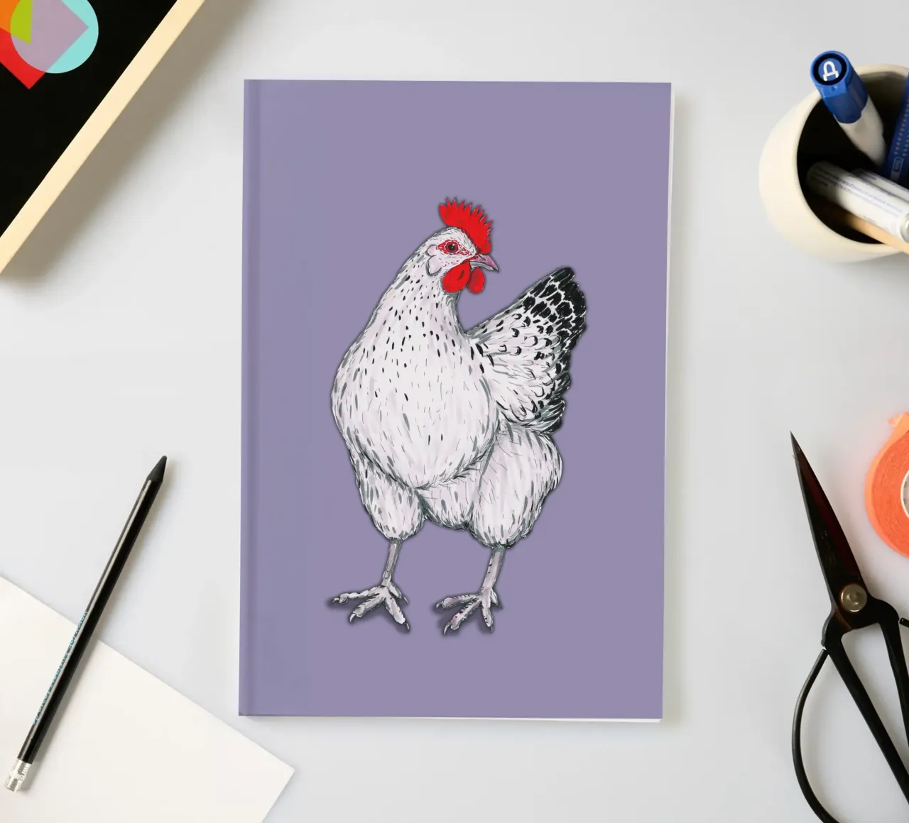 Chicken notebook by BwiseLizzy