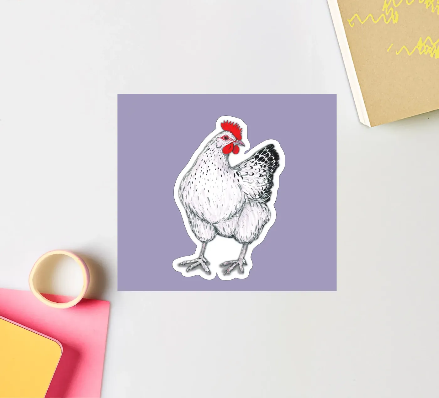 Chicken adesivo da BwiseLizzy