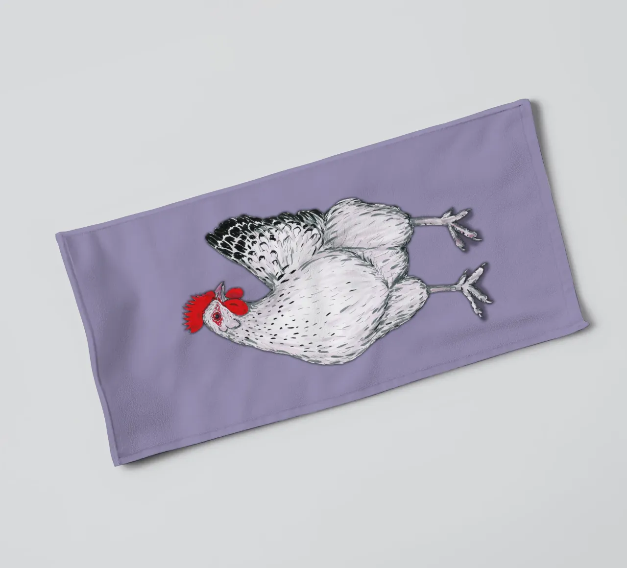 Pollo asciugamano da bagno da BwiseLizzy