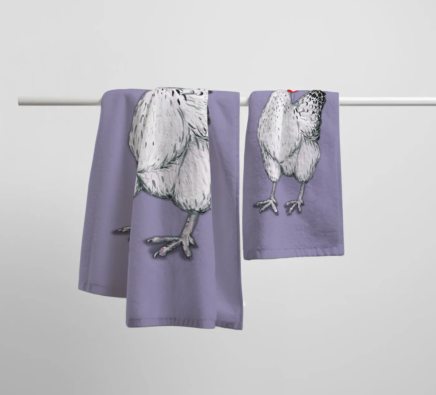 Chicken badhanddoek van BwiseLizzy