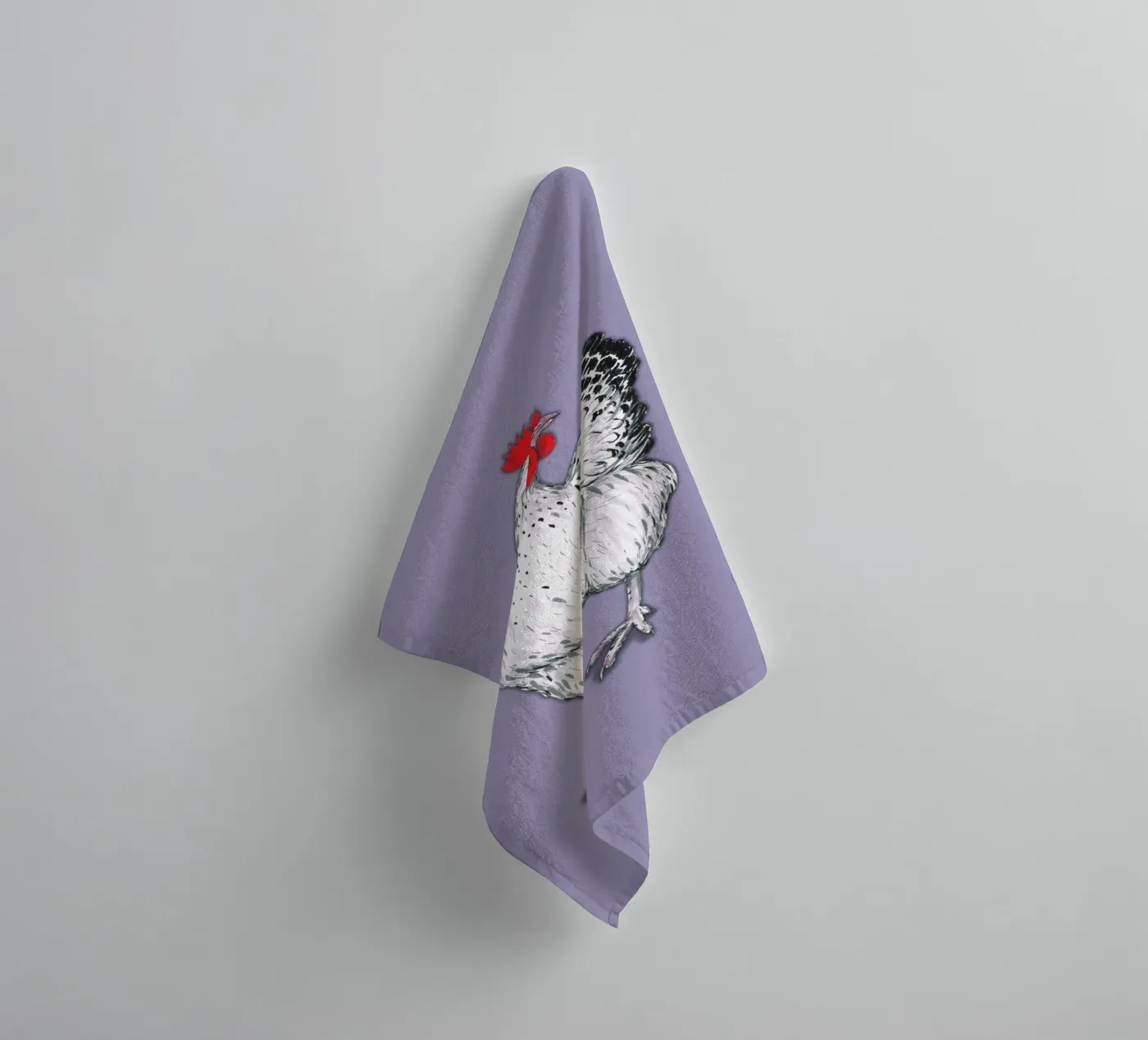 Chicken towel by BwiseLizzy
