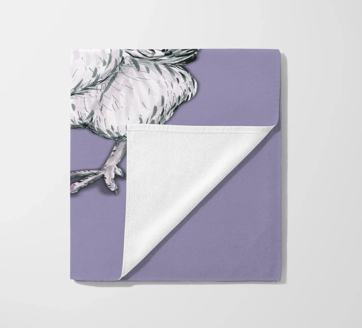 Chicken serviette de plage de BwiseLizzy