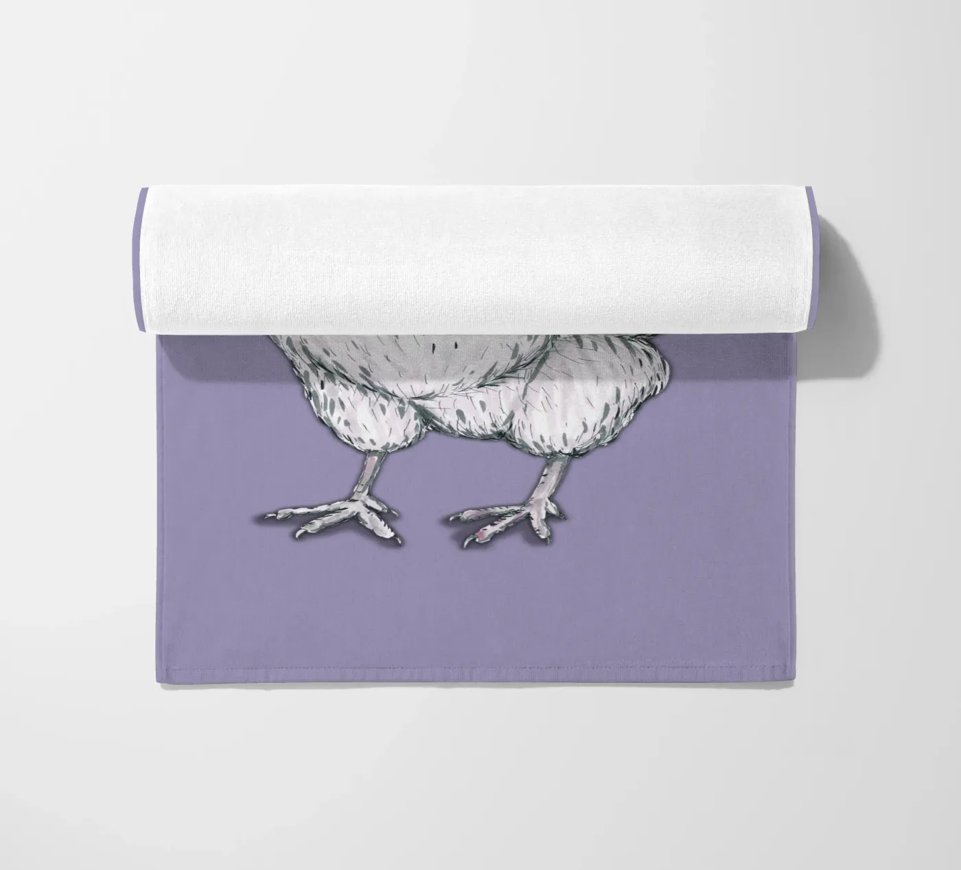 Chicken Strandtuch von BwiseLizzy