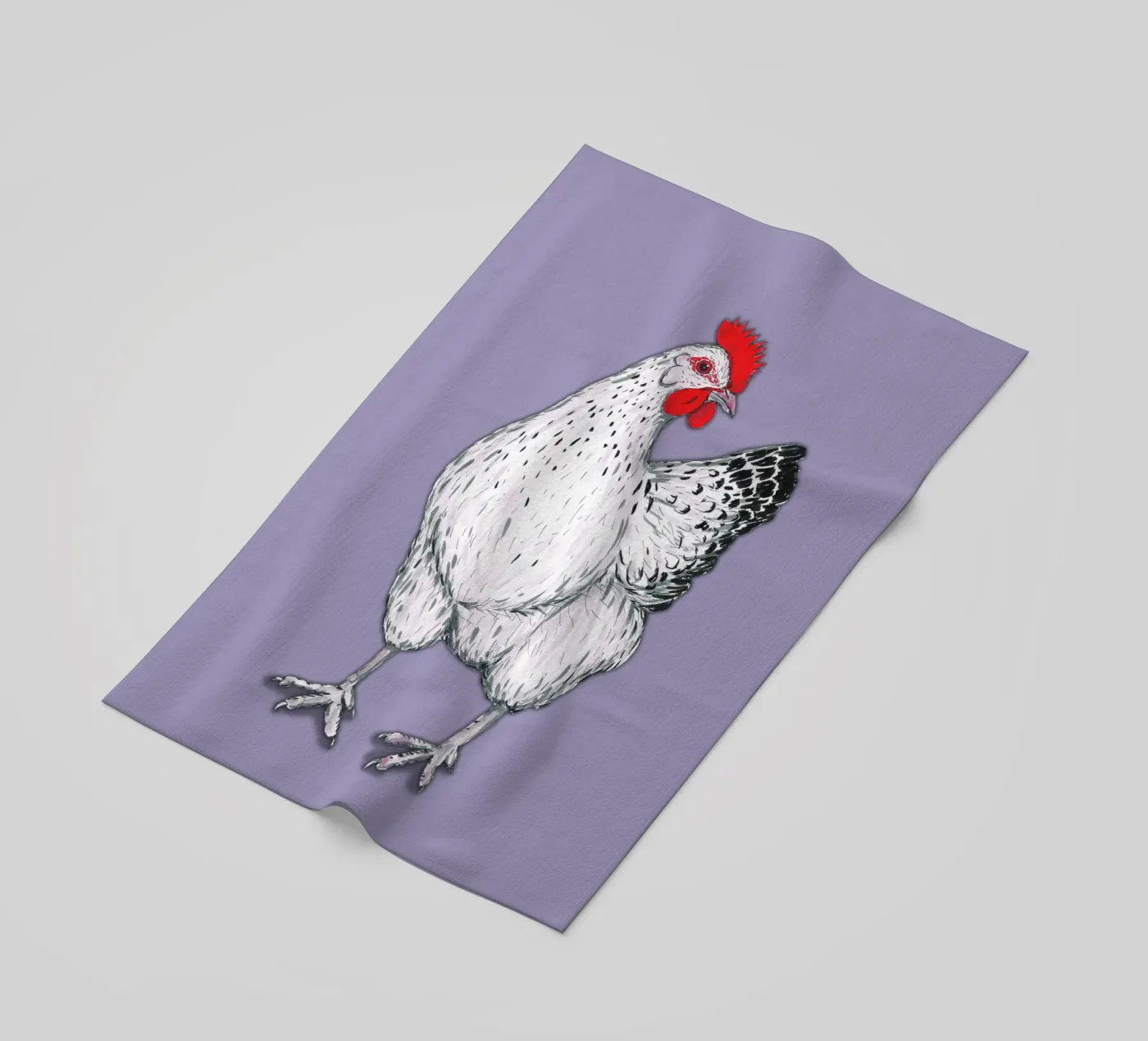 Chicken serviette de plage de BwiseLizzy