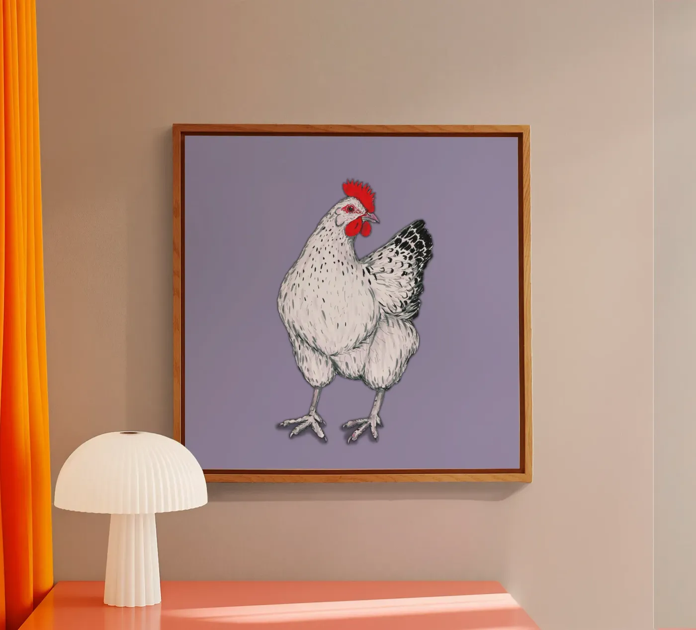 Chicken plexiglass da BwiseLizzy