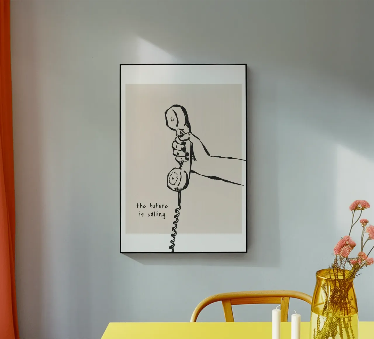 The Future Is Calling plexiglass da treechild