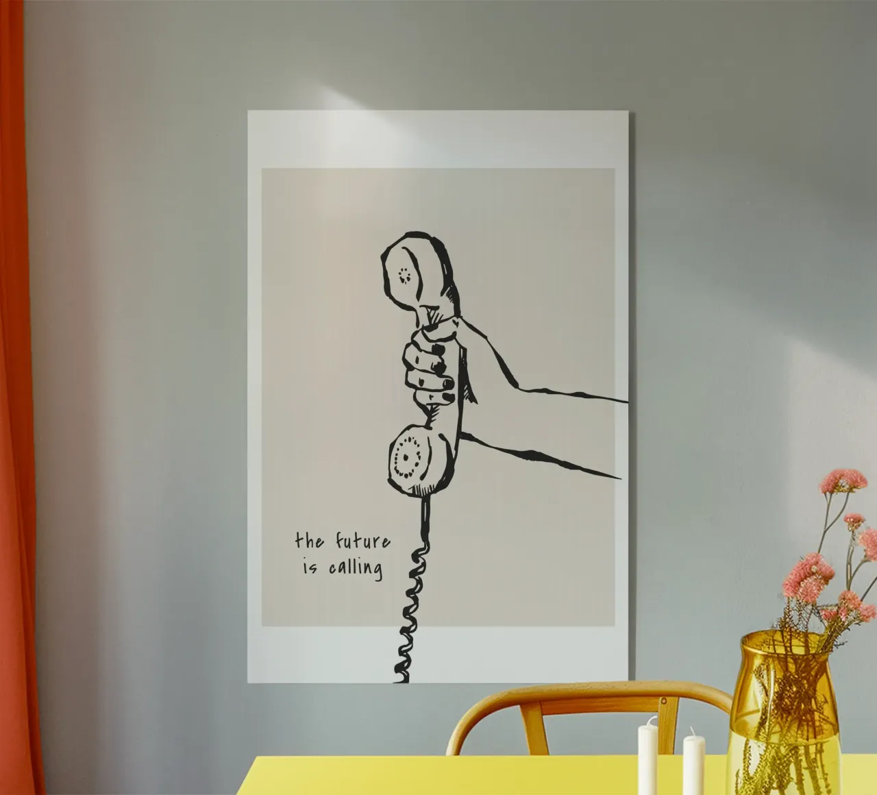 The Future Is Calling plexiglass da treechild