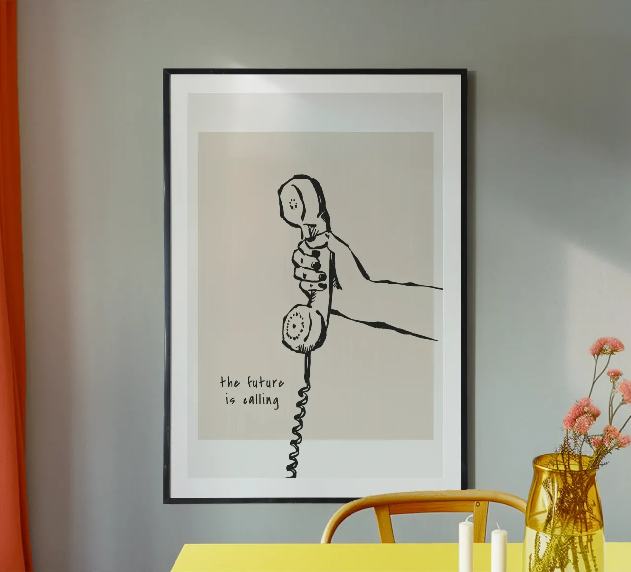 The Future Is Calling carta hahnemühle da treechild