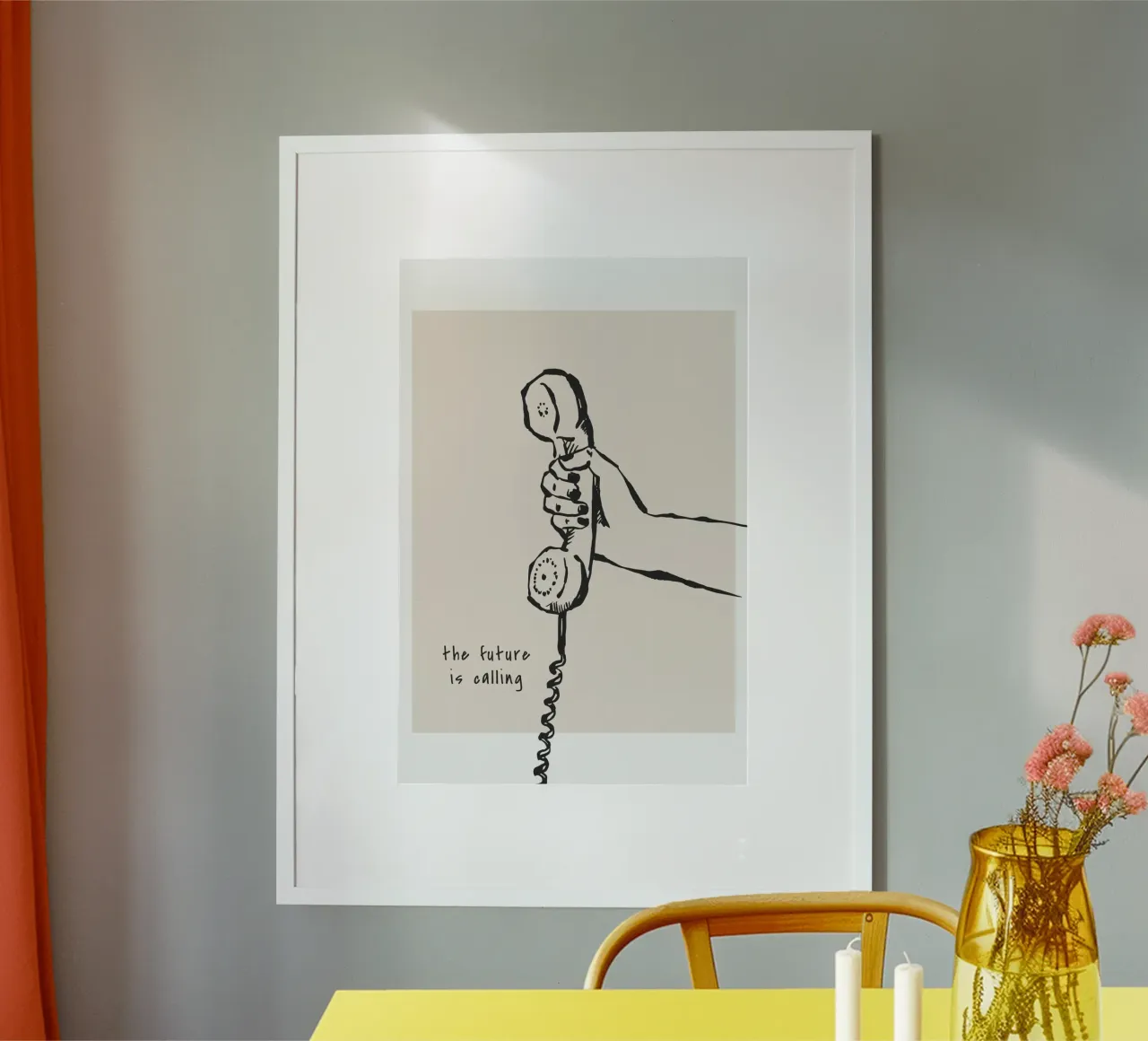 The Future Is Calling carta hahnemühle da treechild