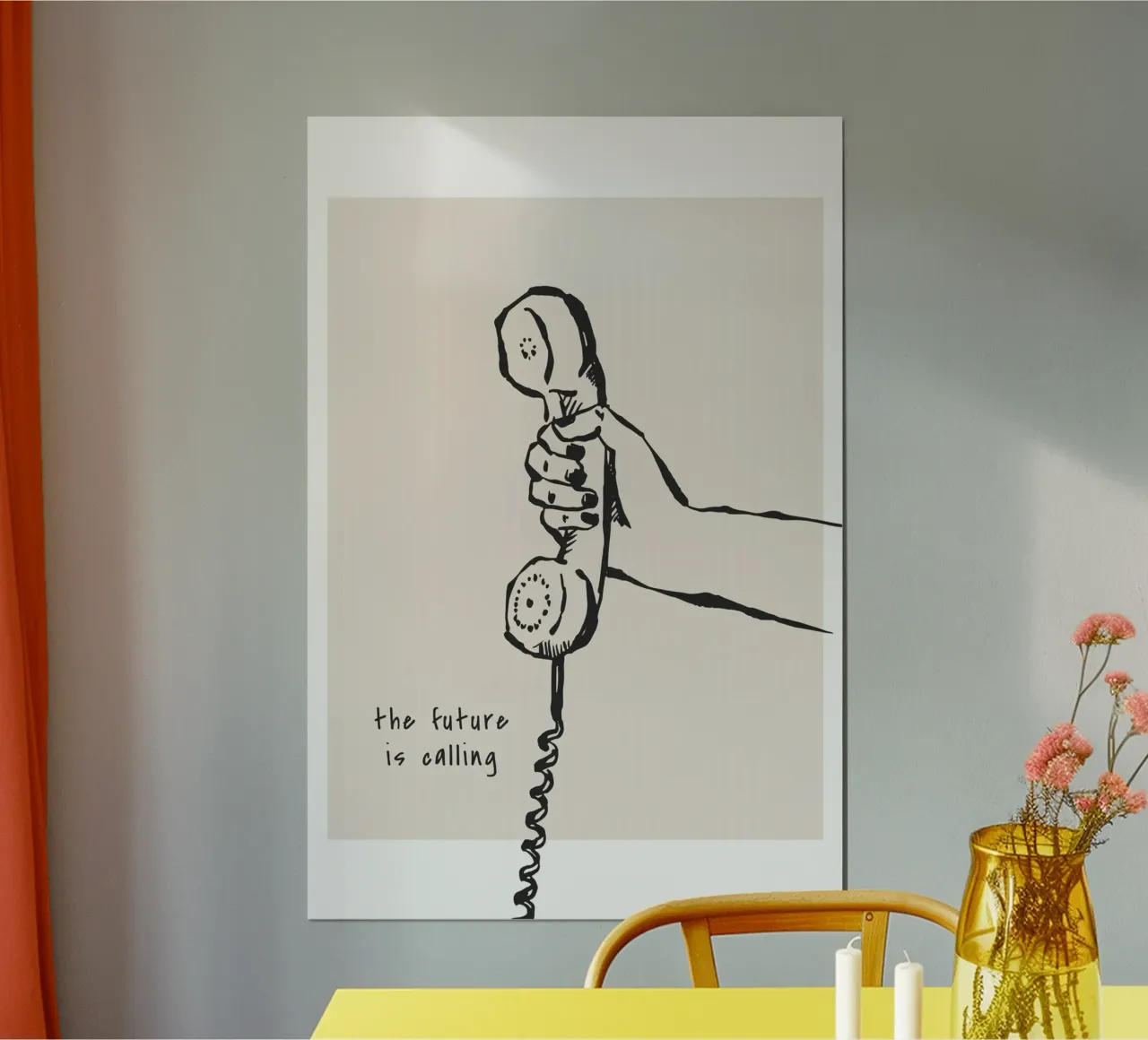 The Future Is Calling carta hahnemühle da treechild