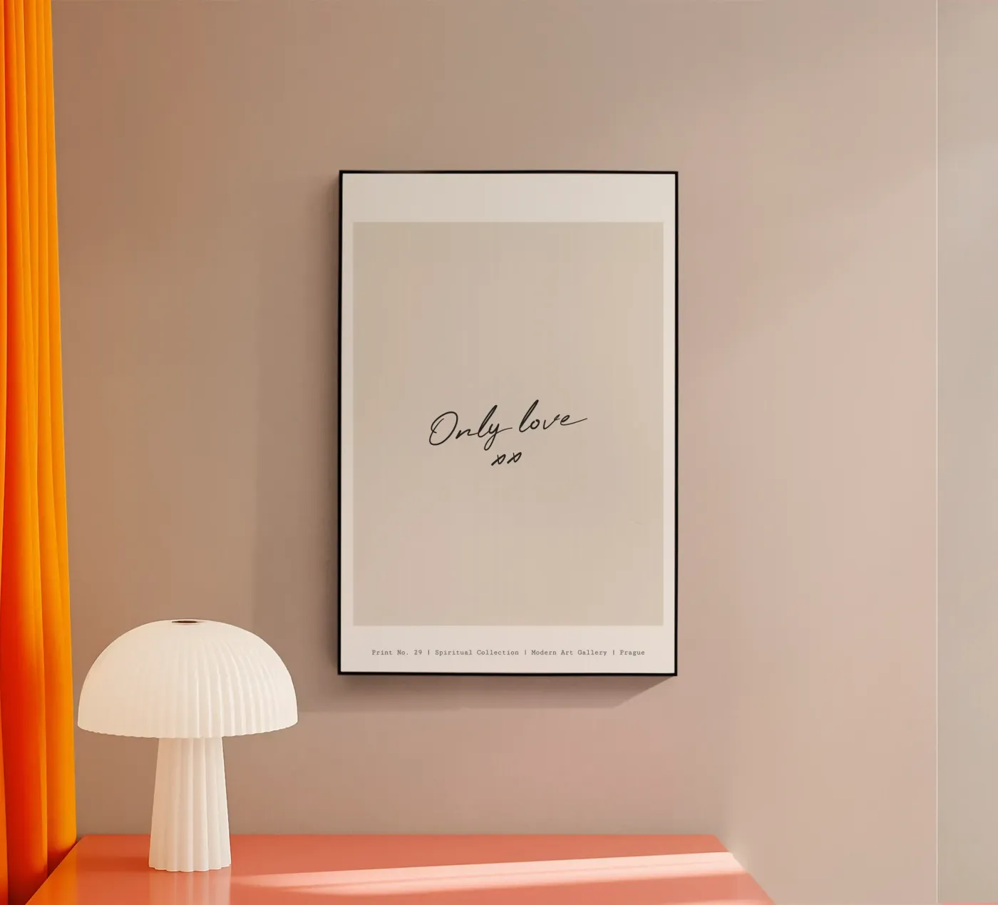 Only Love Acryl-Glas von treechild