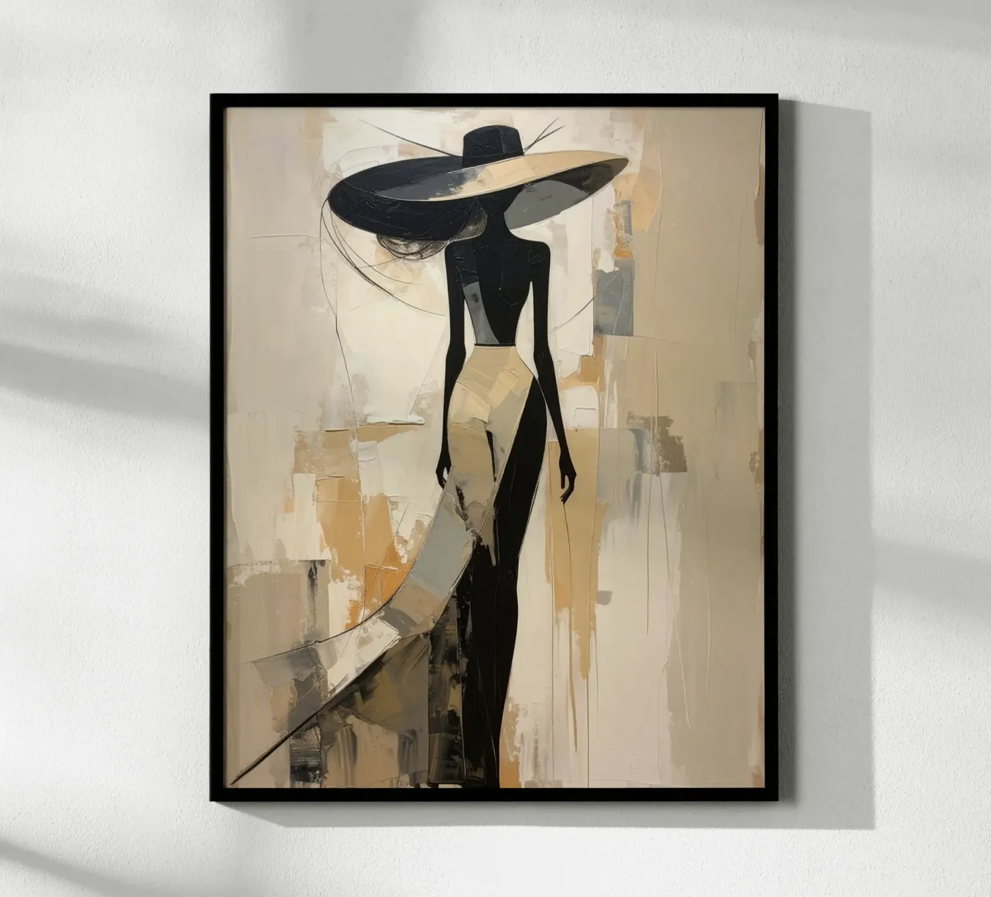 La fashionista sicura di sé poster da Katalier (Abstract Harmony)