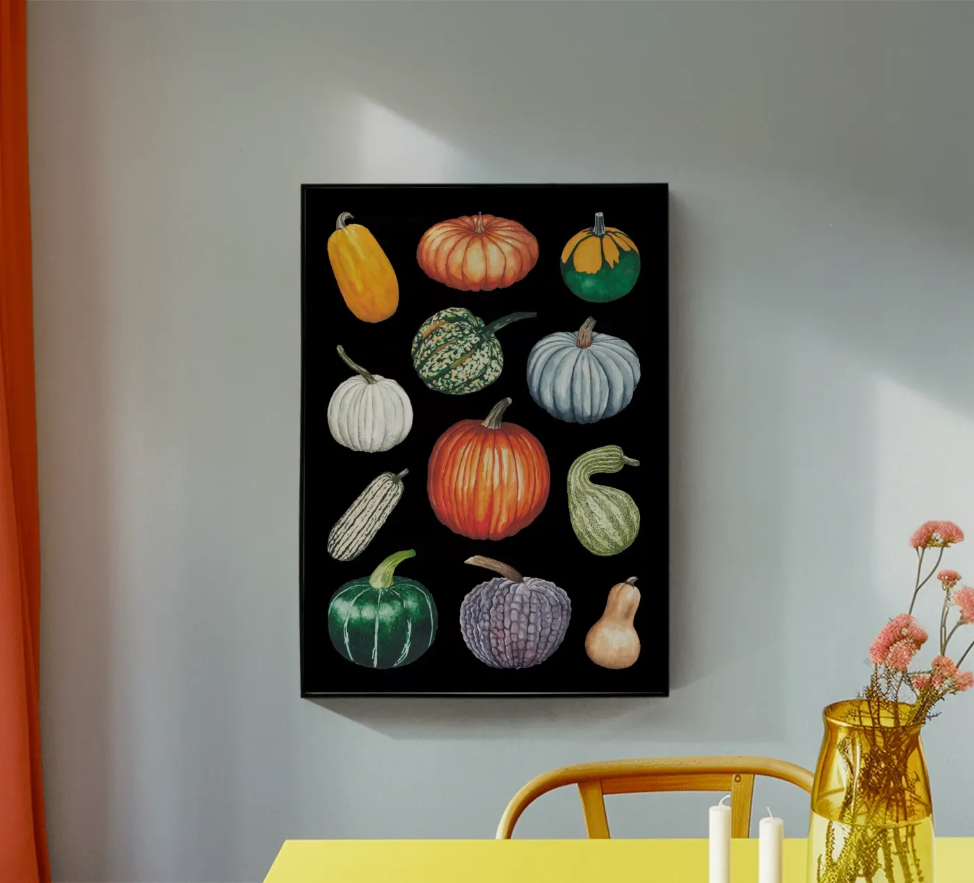 Pumpkins plexiglas de Artsymalistic