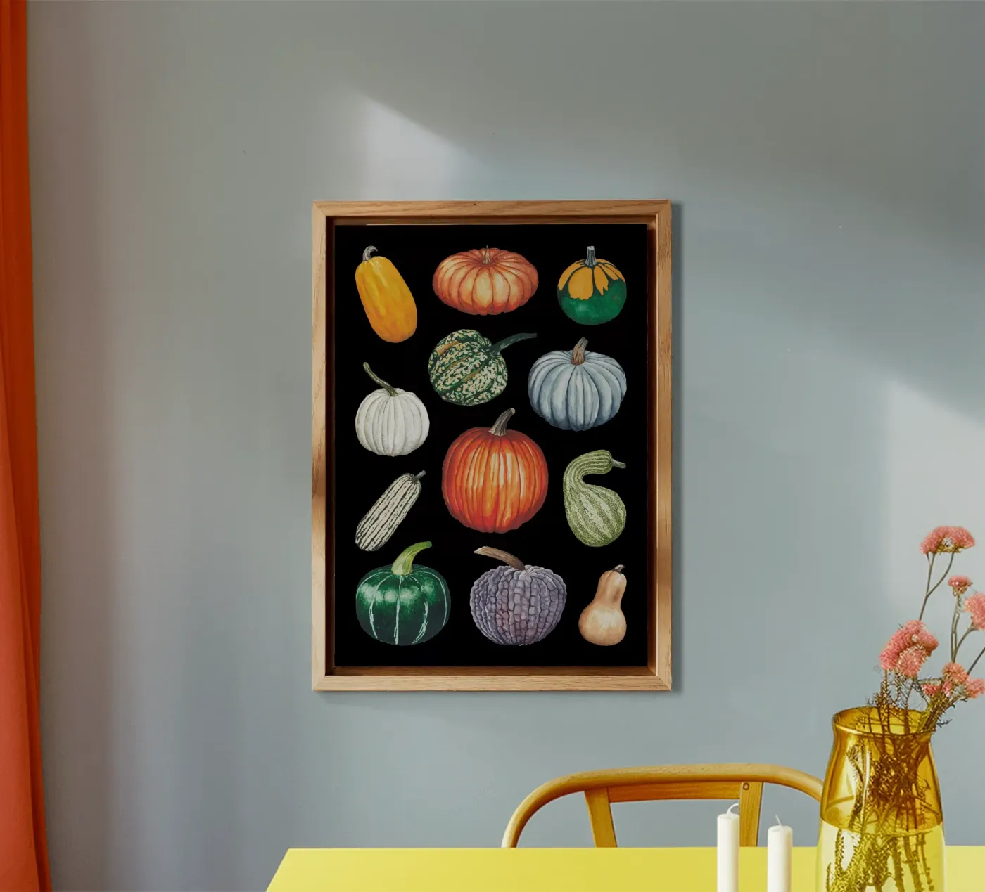 Pumpkins forex plate by Artsymalistic