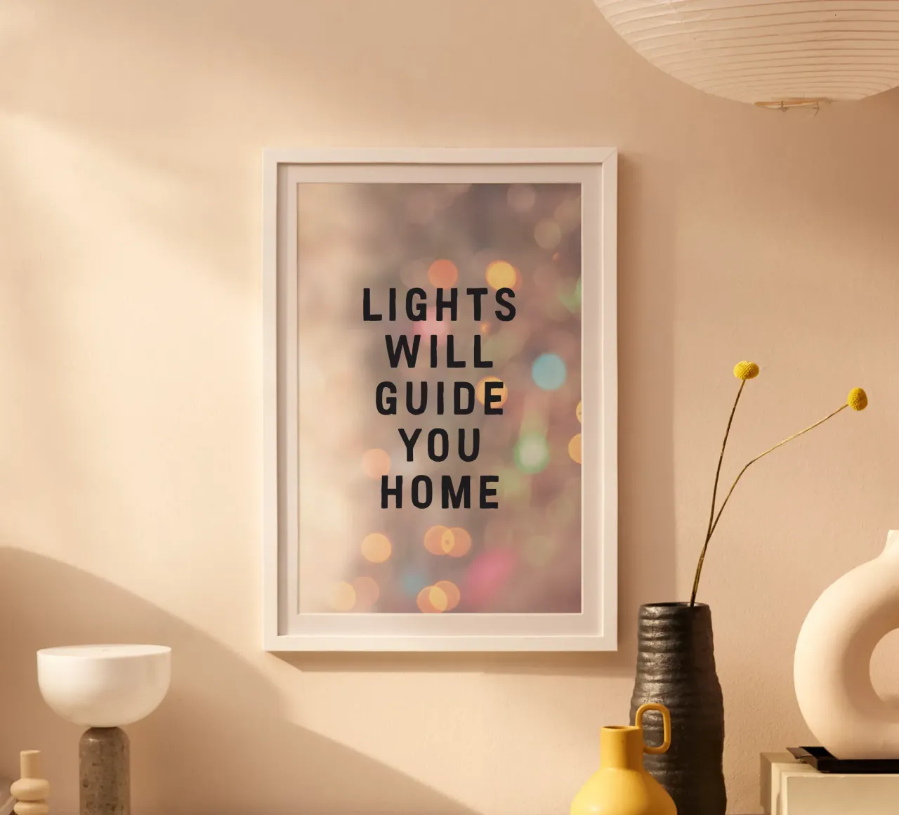 Lights Will Guide You Home carta hahnemühle da The Native State