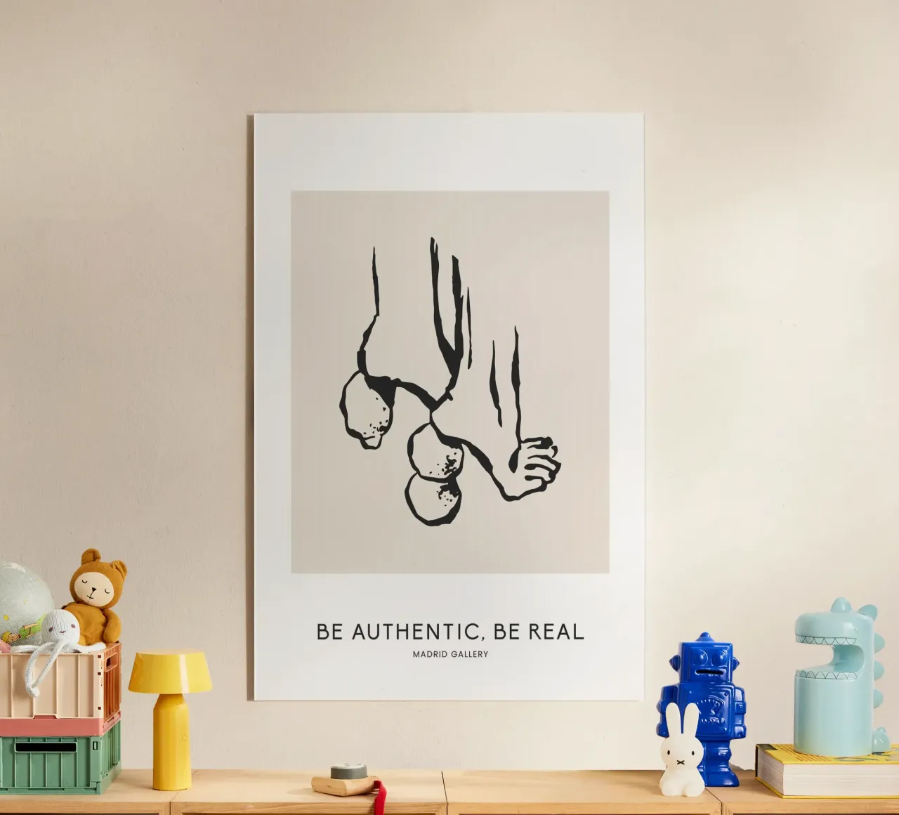 Be Authentic Be Real plexiglass da treechild