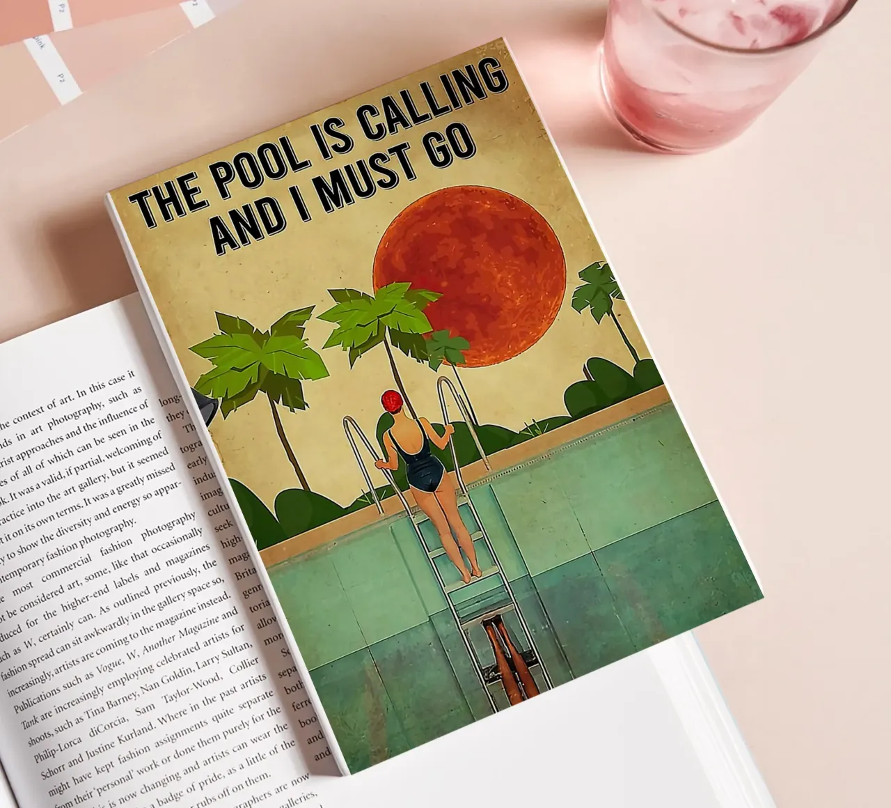 The Pool Is Calling notebook by Seitz Michelle