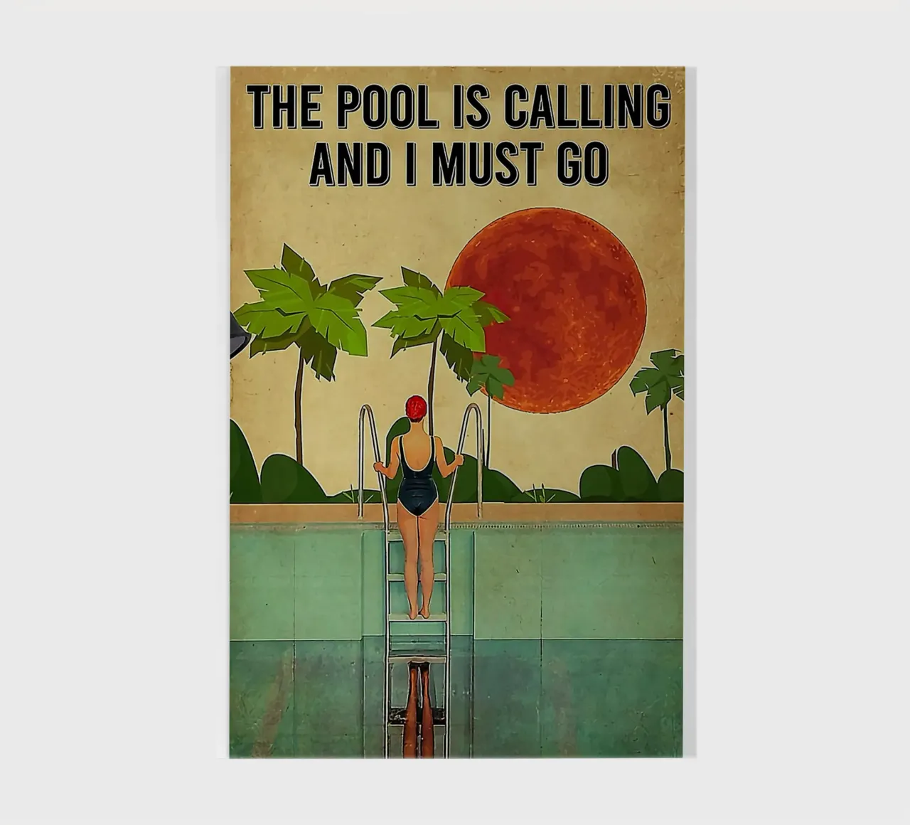 The Pool Is Calling notebook by Seitz Michelle