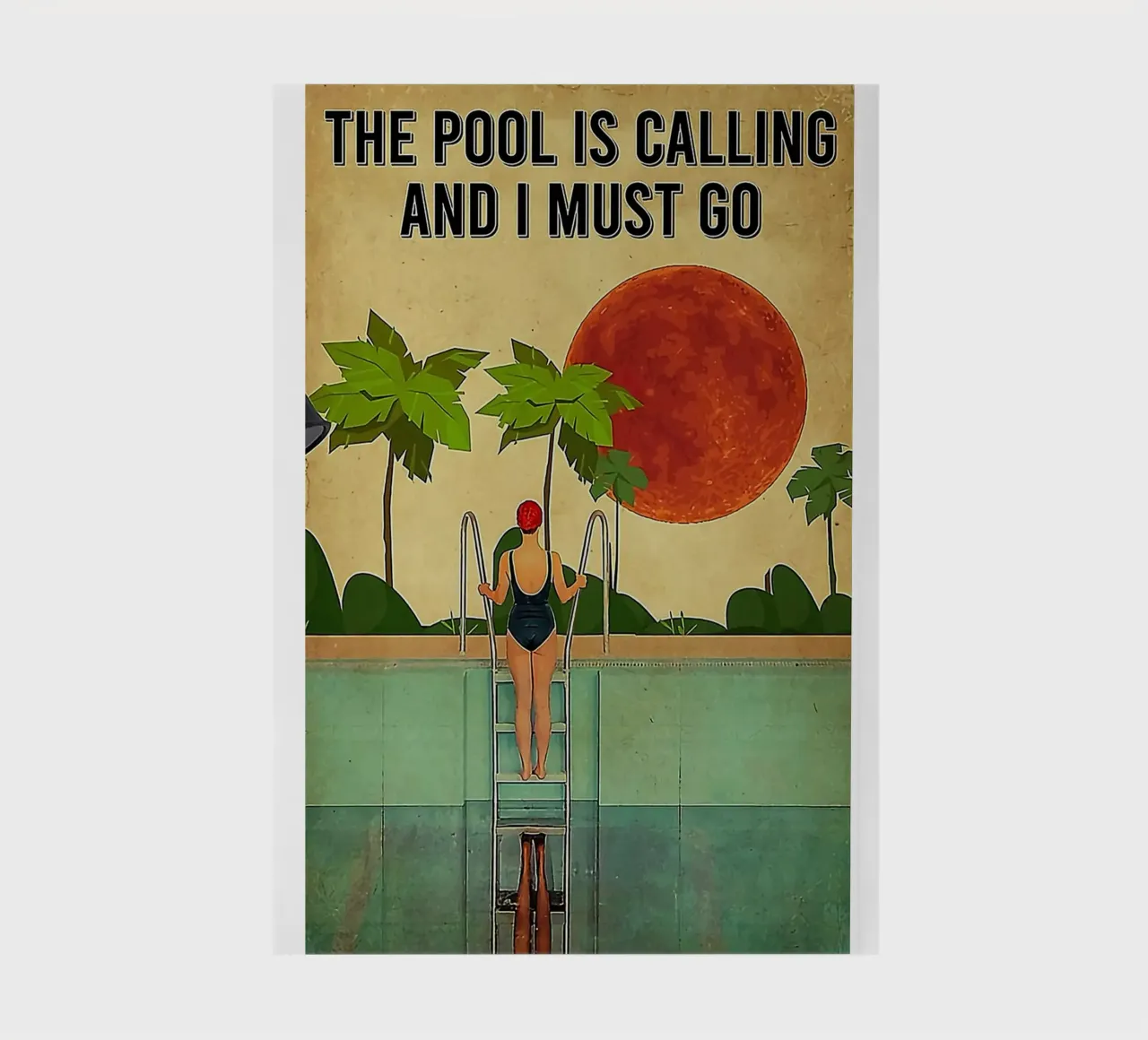 The Pool Is Calling notebook by Seitz Michelle