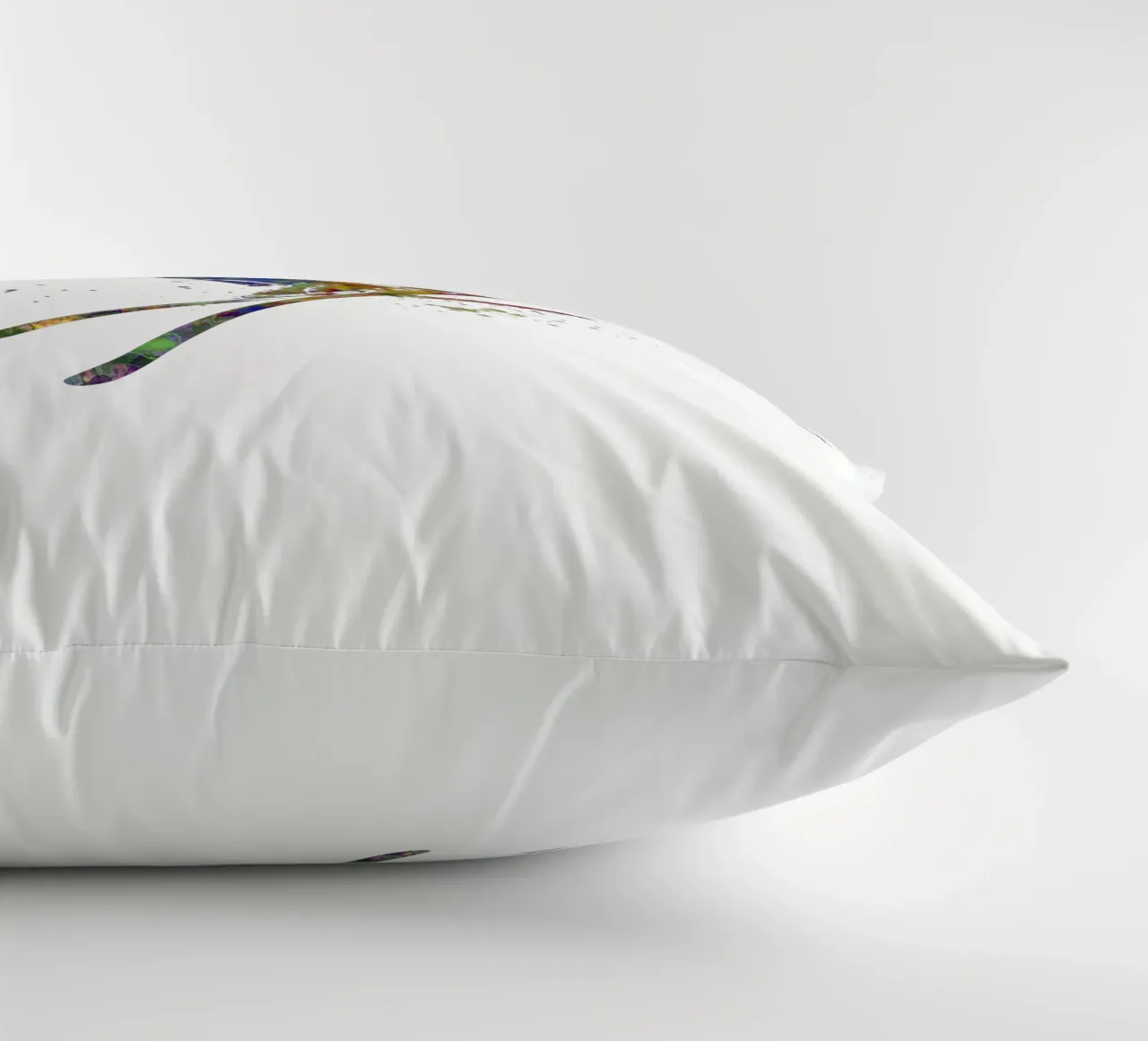 Sciatore in acquerello cuscino da ⚽ Sports Pulse