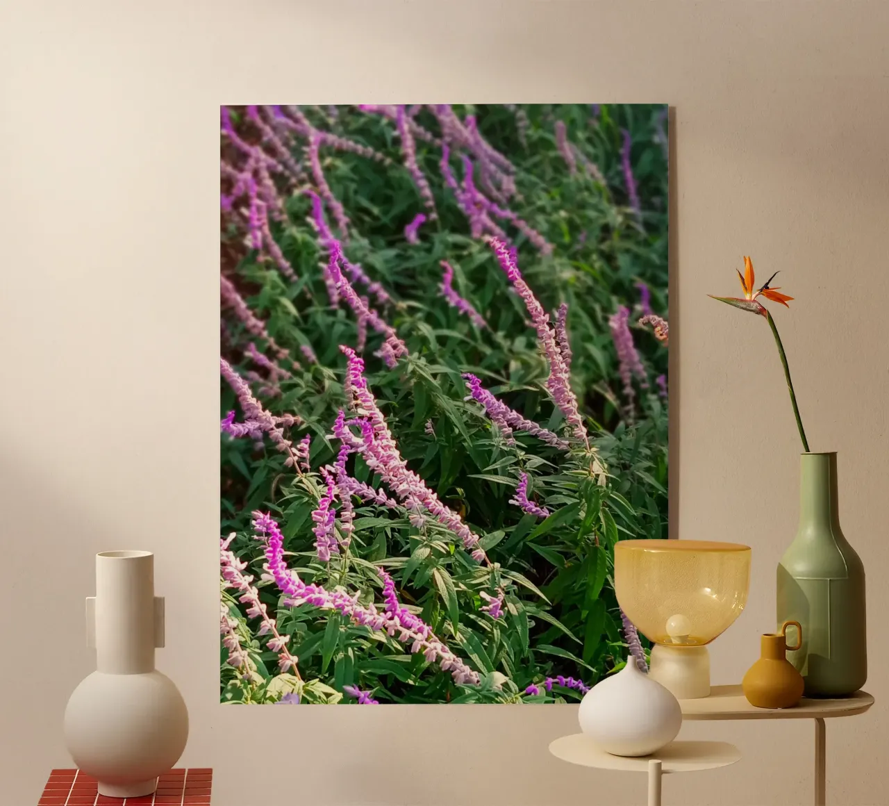 Lavender field plexiglass da Skyeaglephotography