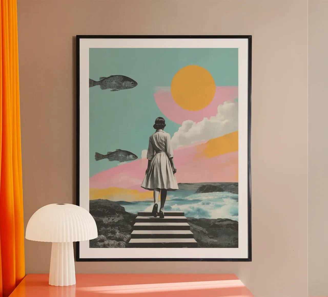 A Love for the Sea Poster von My Tiny Home