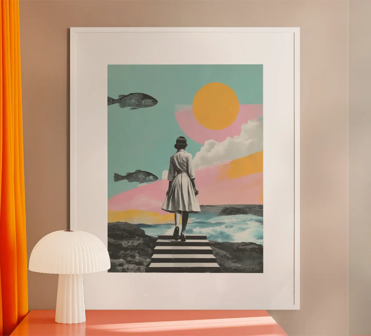 A Love for the Sea Poster von My Tiny Home