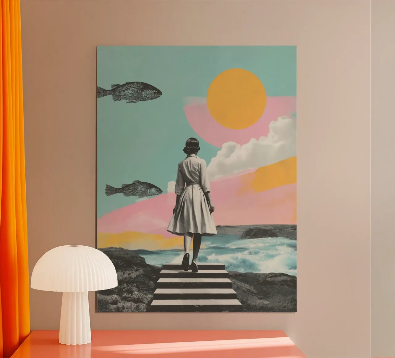 A Love for the Sea Poster von My Tiny Home