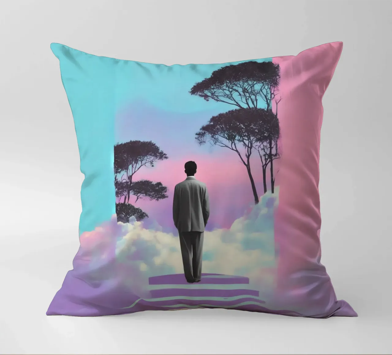 Somewhere on the other Side cuscino da My Tiny Home