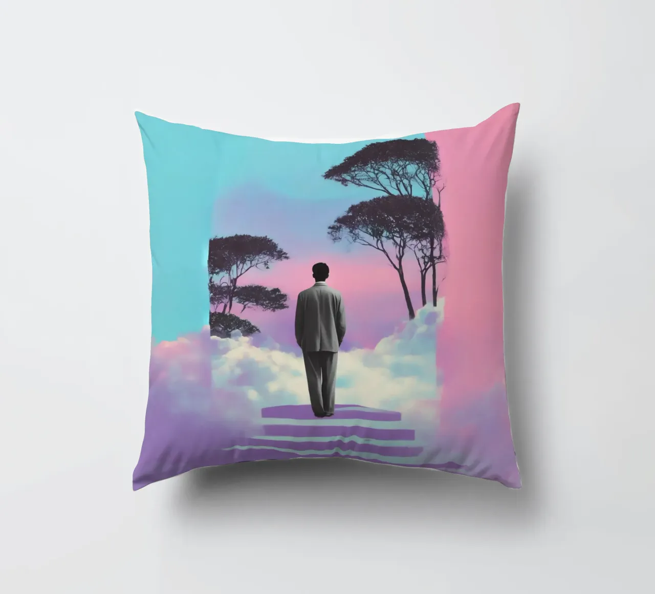 Somewhere on the other Side cuscino da My Tiny Home