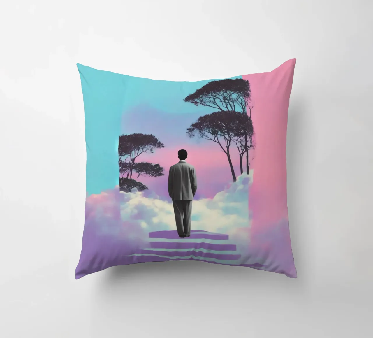 Somewhere on the other Side cuscino da My Tiny Home