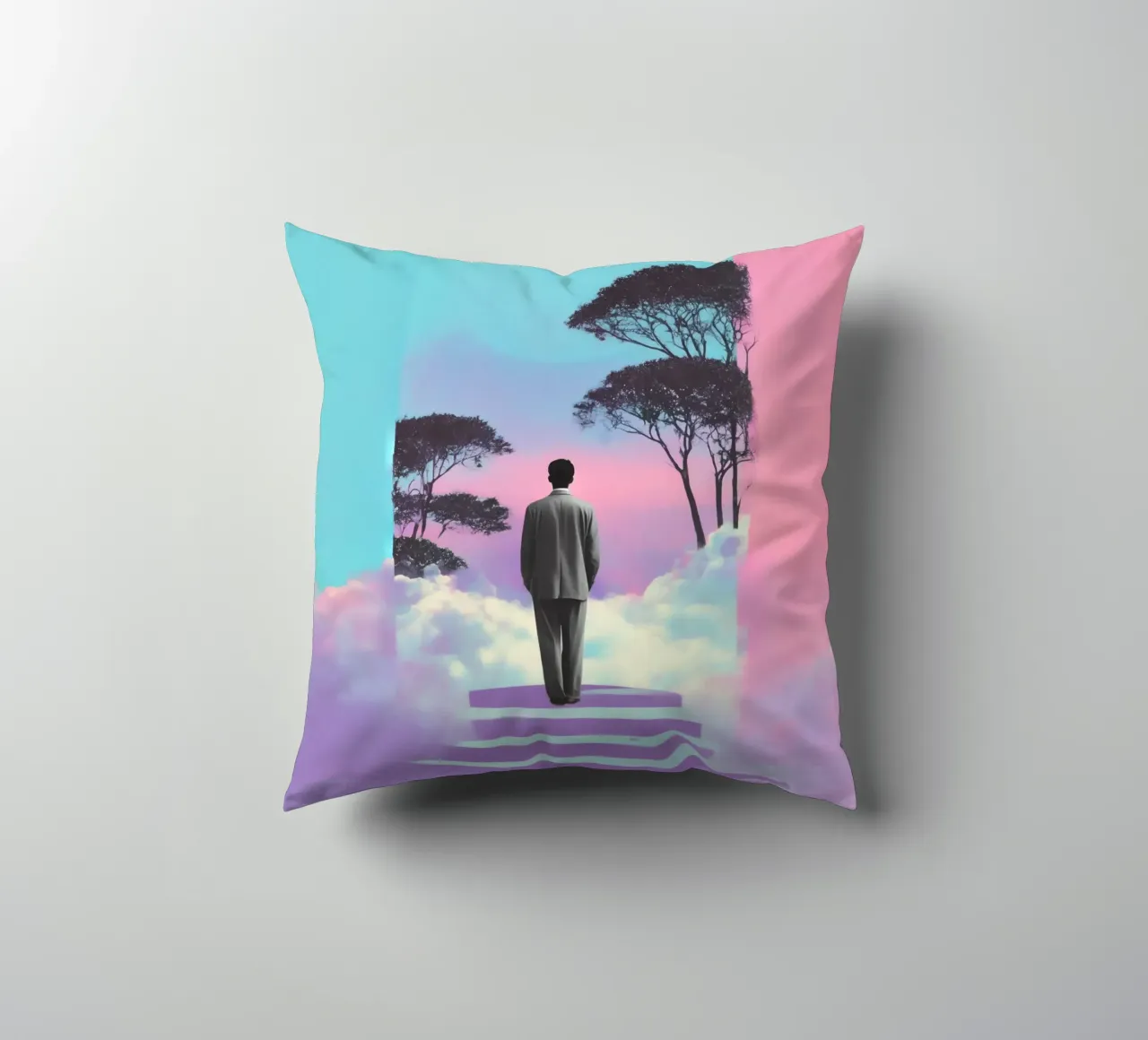 Somewhere on the other Side cuscino da My Tiny Home